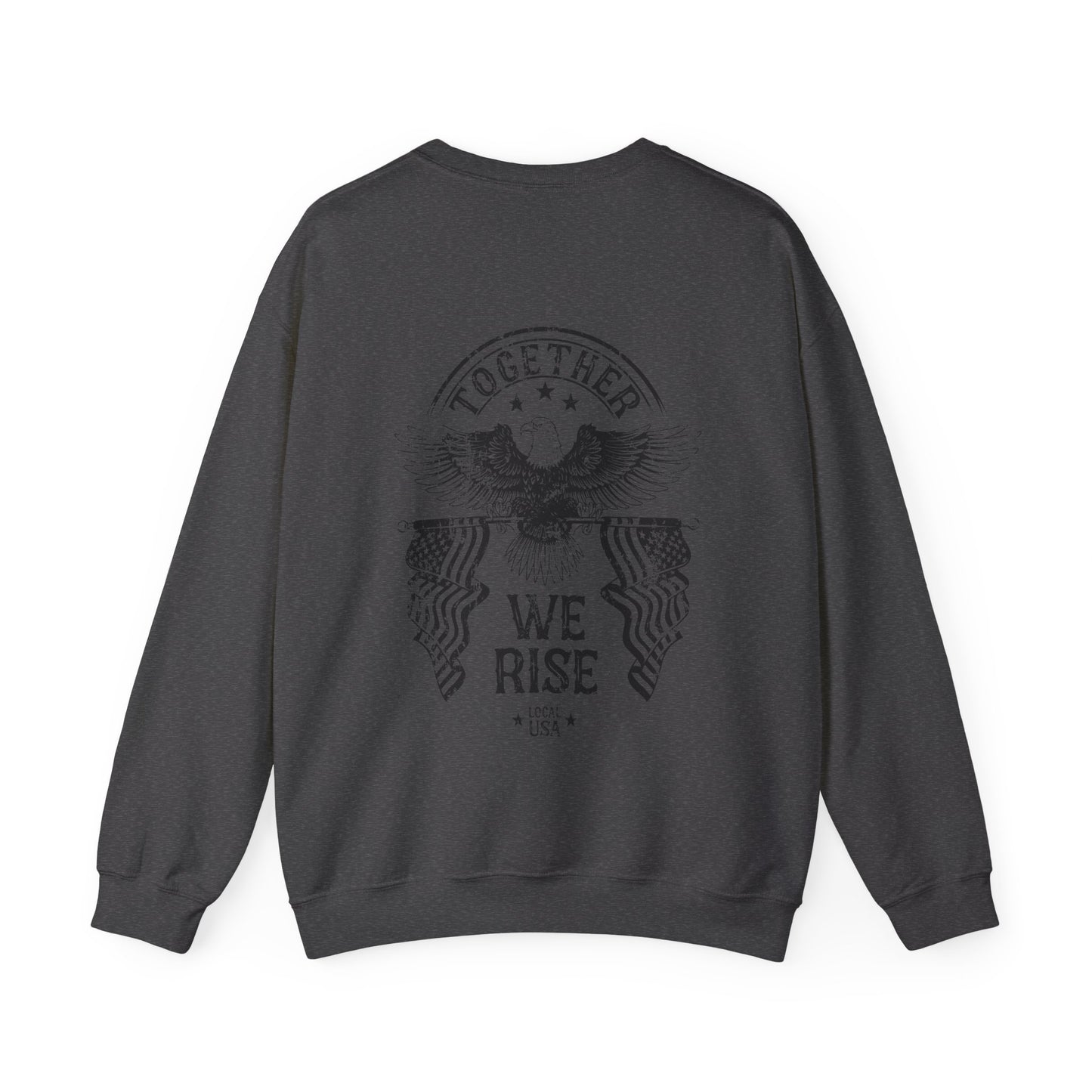 LOCALusa Together We Rise Unisex Heavy Blend™ Crewneck Sweatshirt
