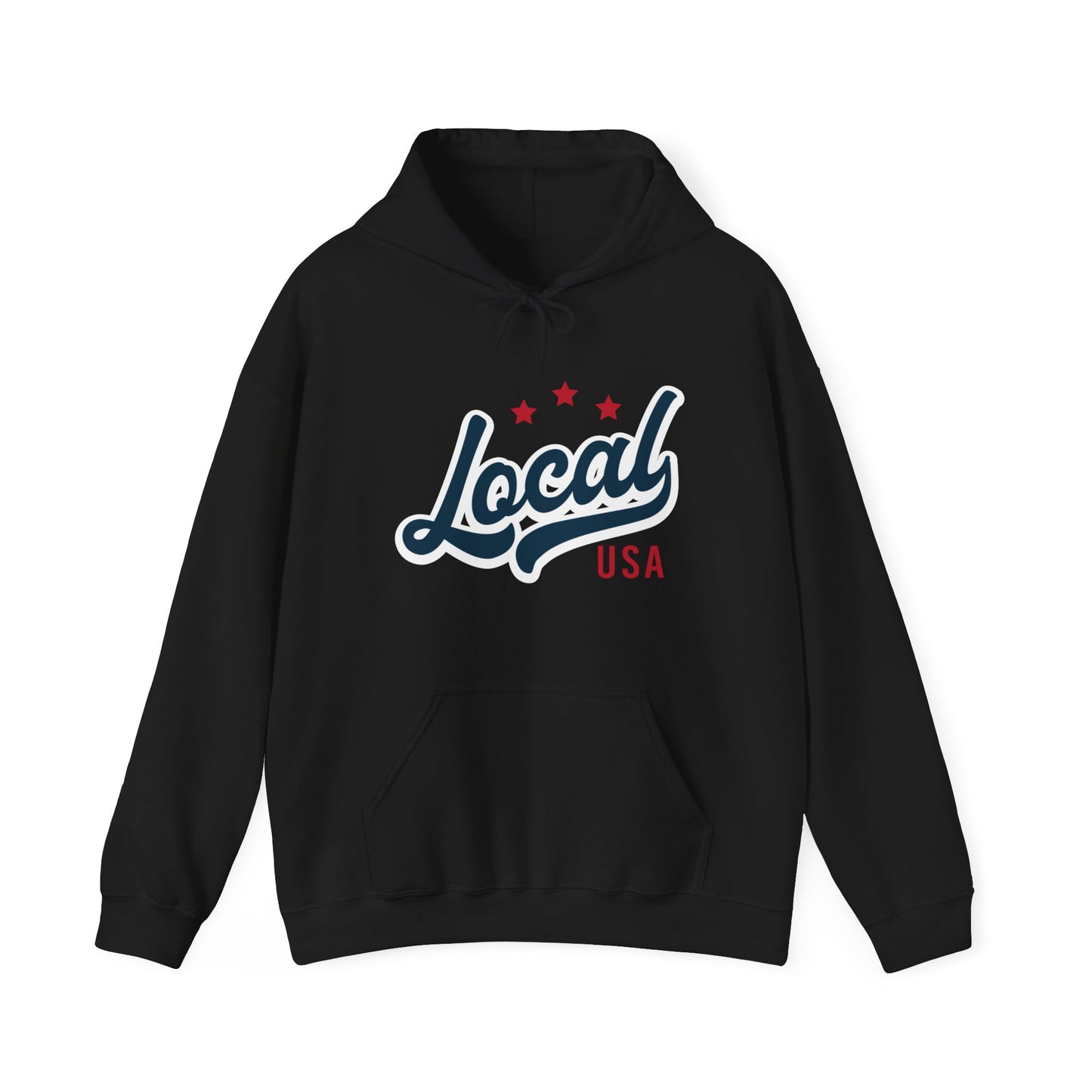 LOCALusa Baseball Unisex Hooded Sweatshirt