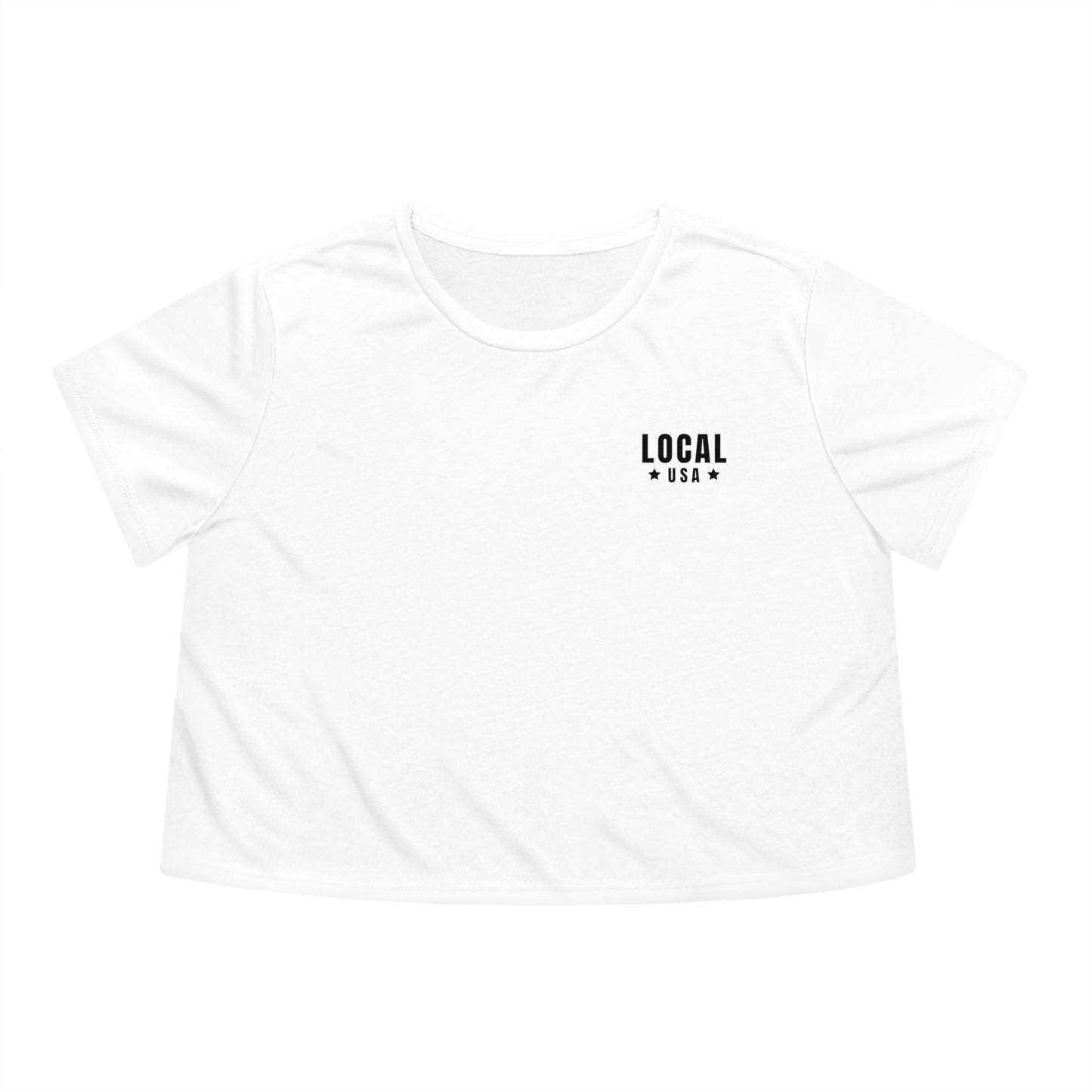 LOCALusa Together We Rise Women's Cropped Tee