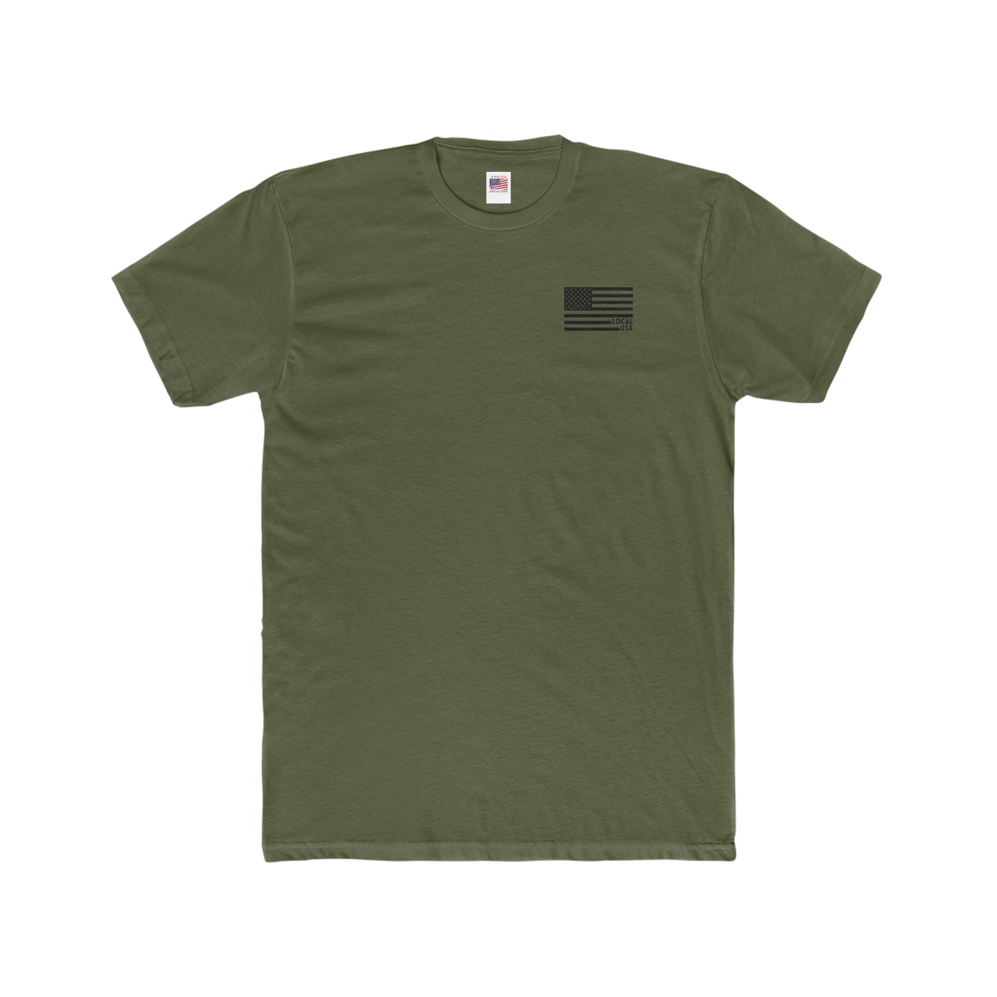 LOCALusa Flag Men's Crew Tee