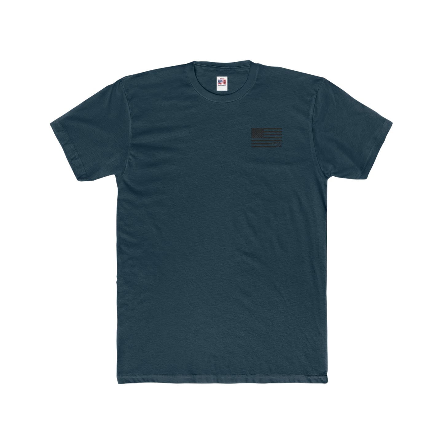 LOCALusa Flag Men's Crew Tee