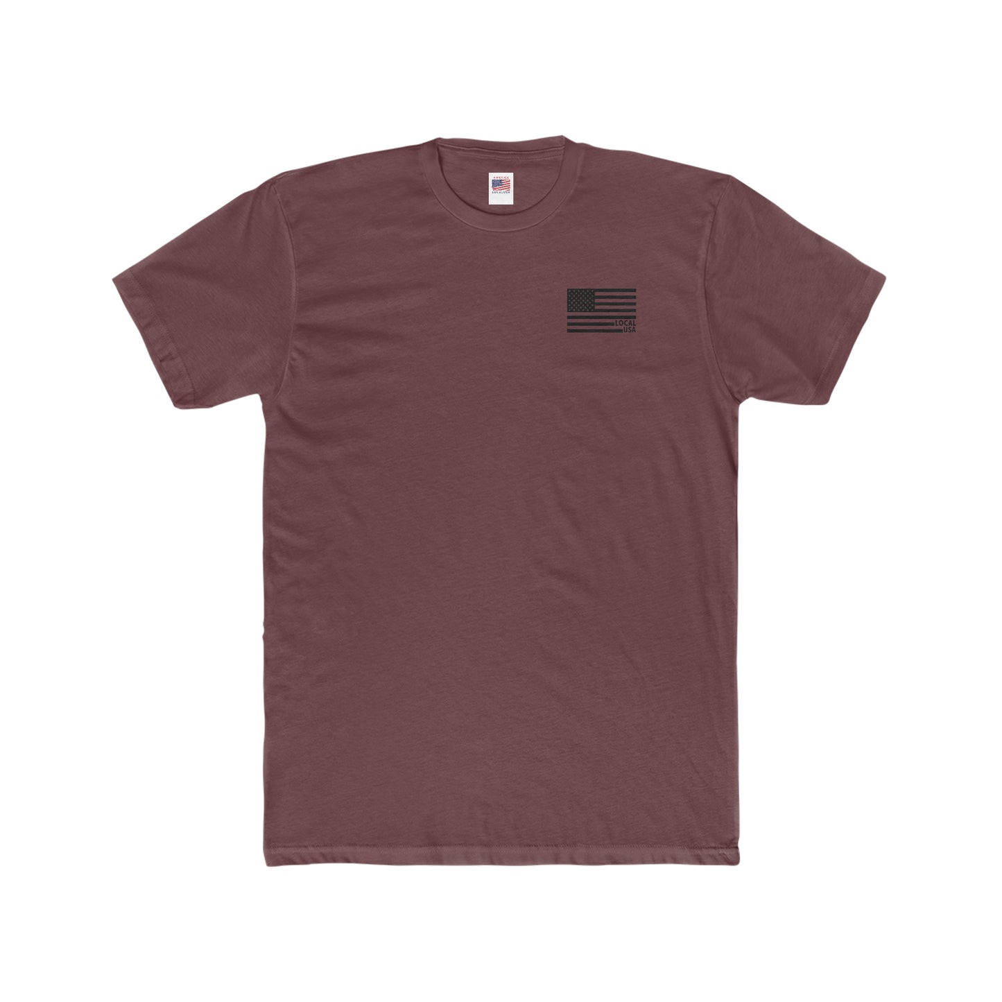 LOCALusa Flag Men's Crew Tee