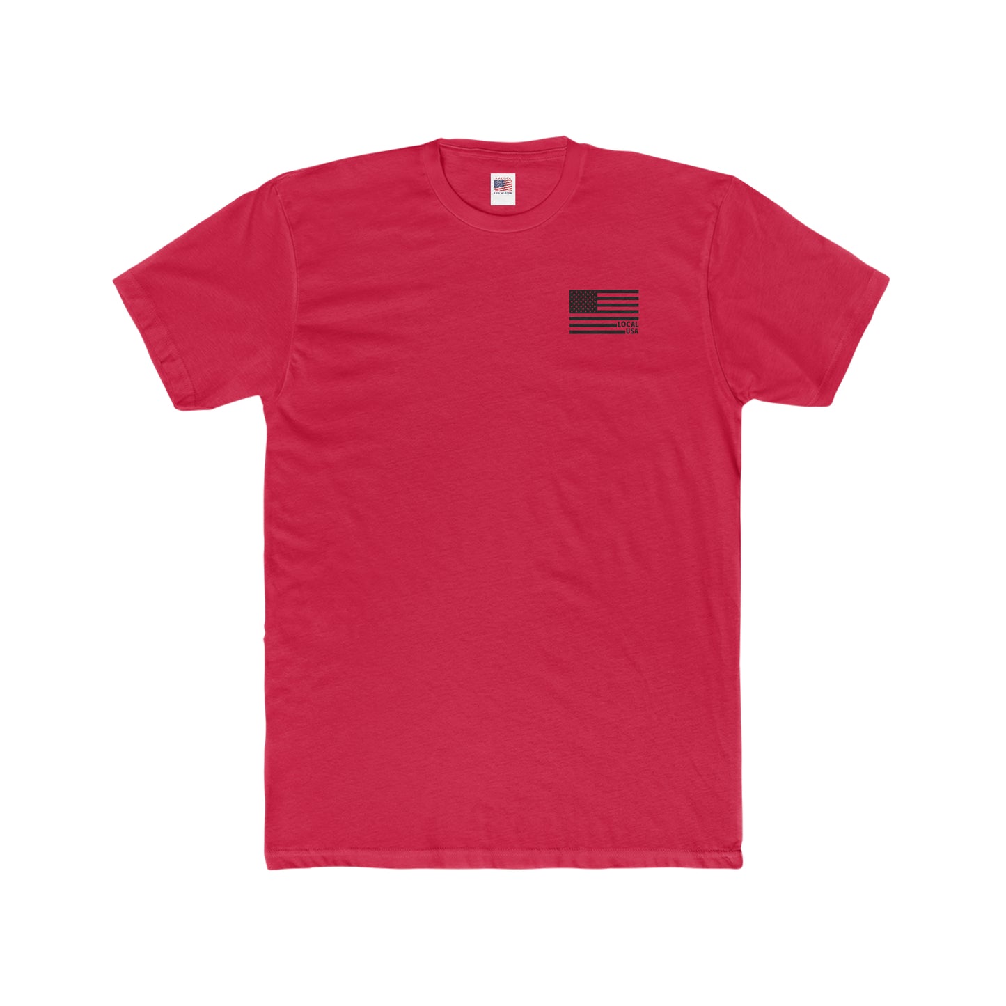 LOCALusa Flag Men's Crew Tee