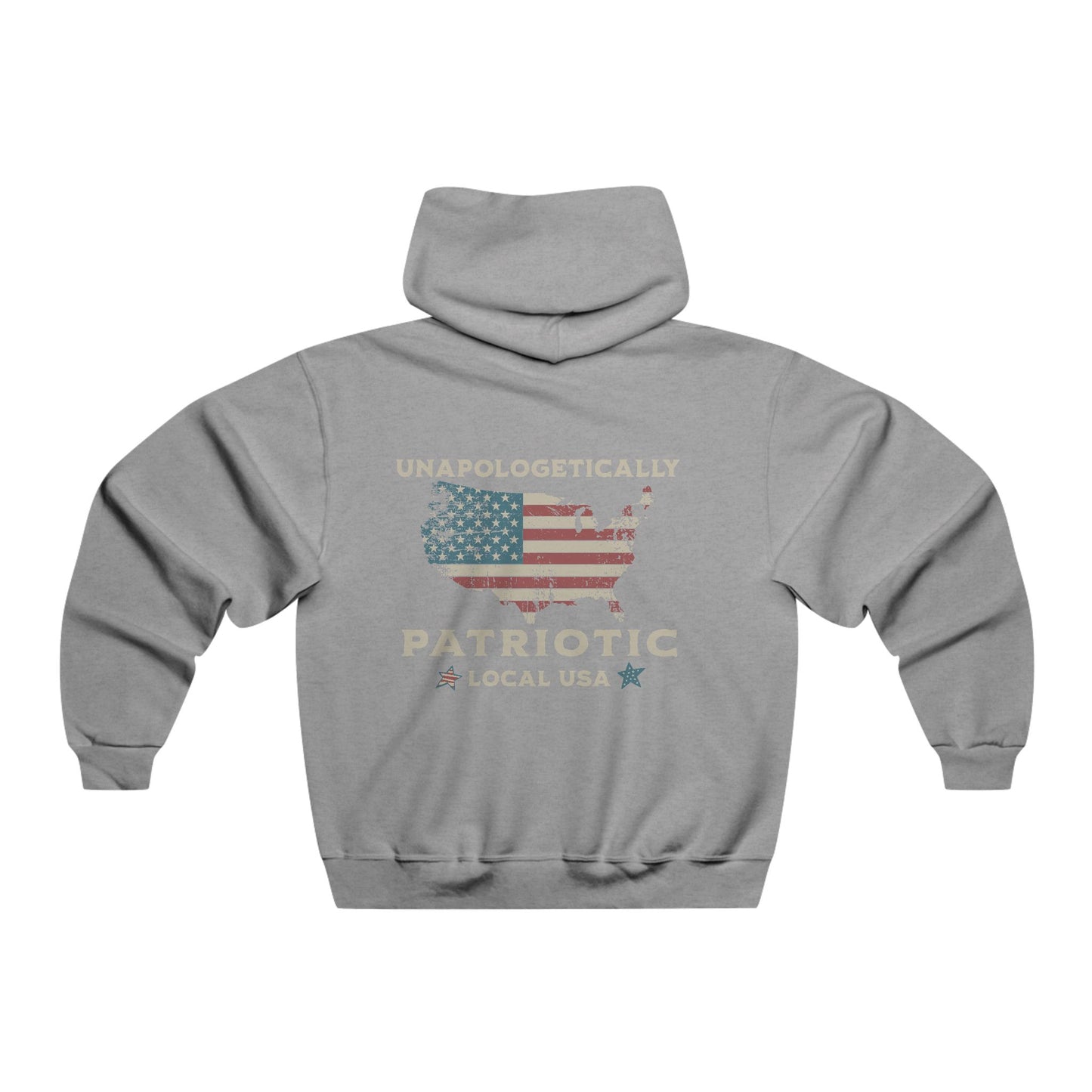 Unapologetically Patriotic NUBLEND® Hooded Sweatshirt