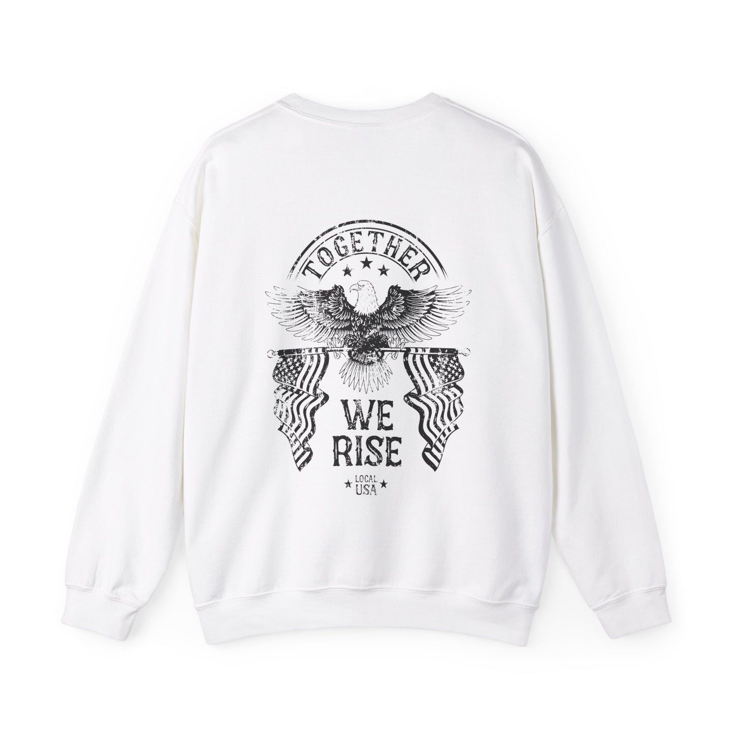 LOCALusa Together We Rise Unisex Heavy Blend™ Crewneck Sweatshirt