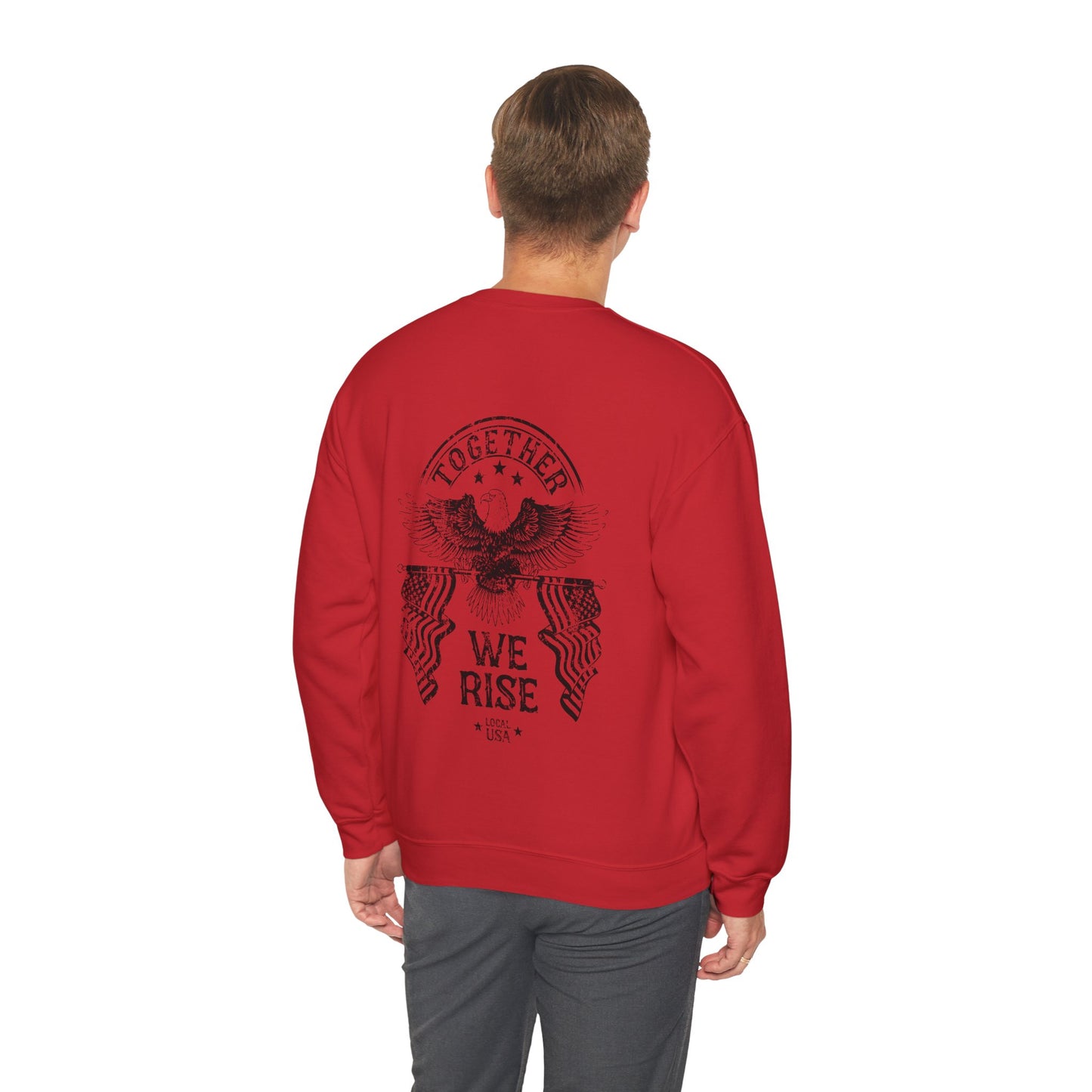 LOCALusa Together We Rise Unisex Heavy Blend™ Crewneck Sweatshirt