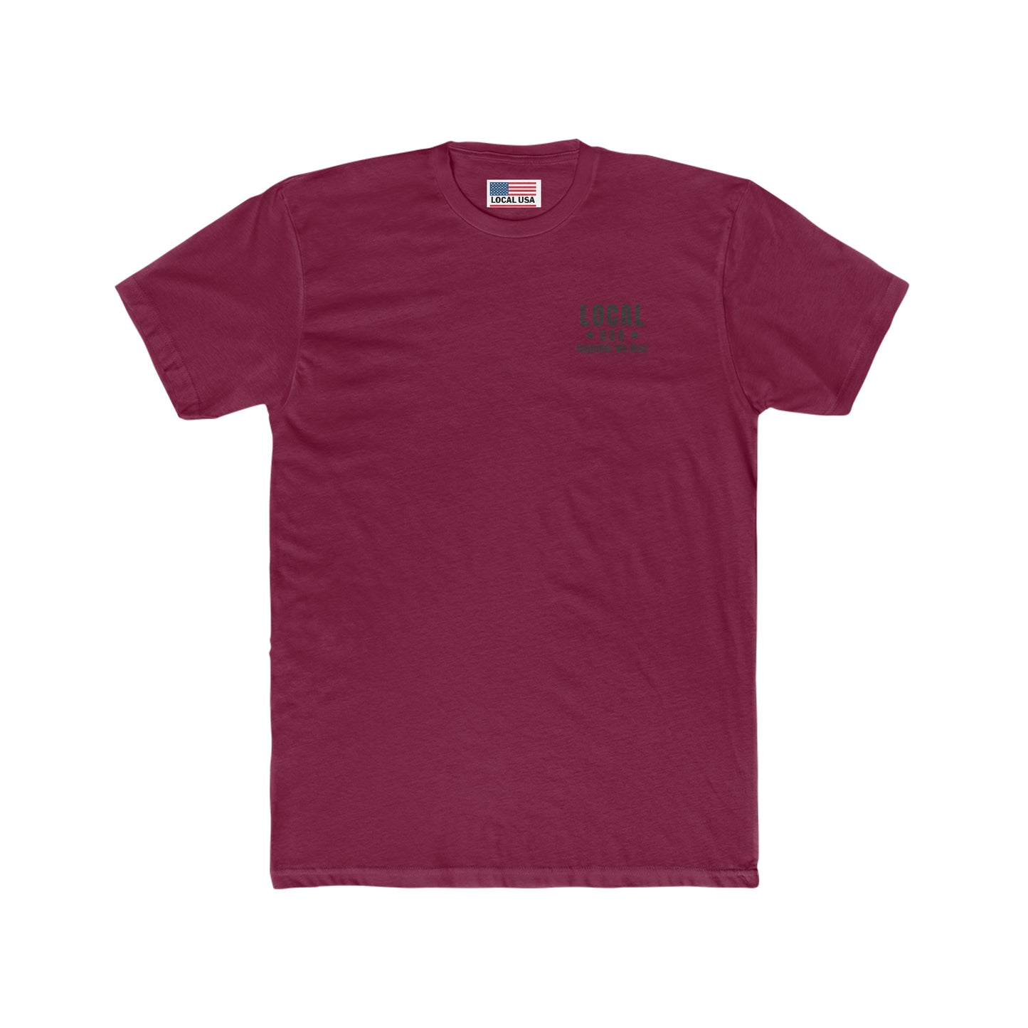 LOCALusa Star Together We Risa Men's Cotton Crew Tee