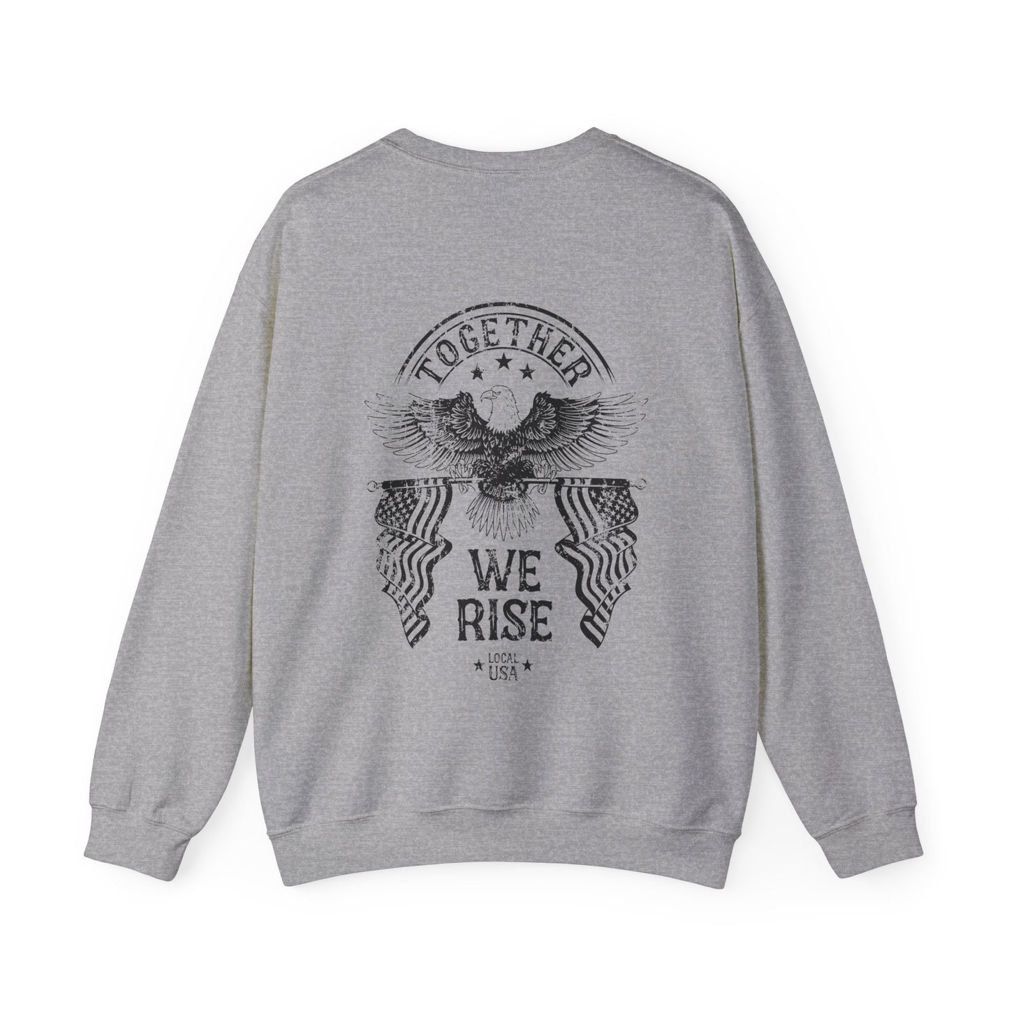 LOCALusa Together We Rise Unisex Heavy Blend™ Crewneck Sweatshirt