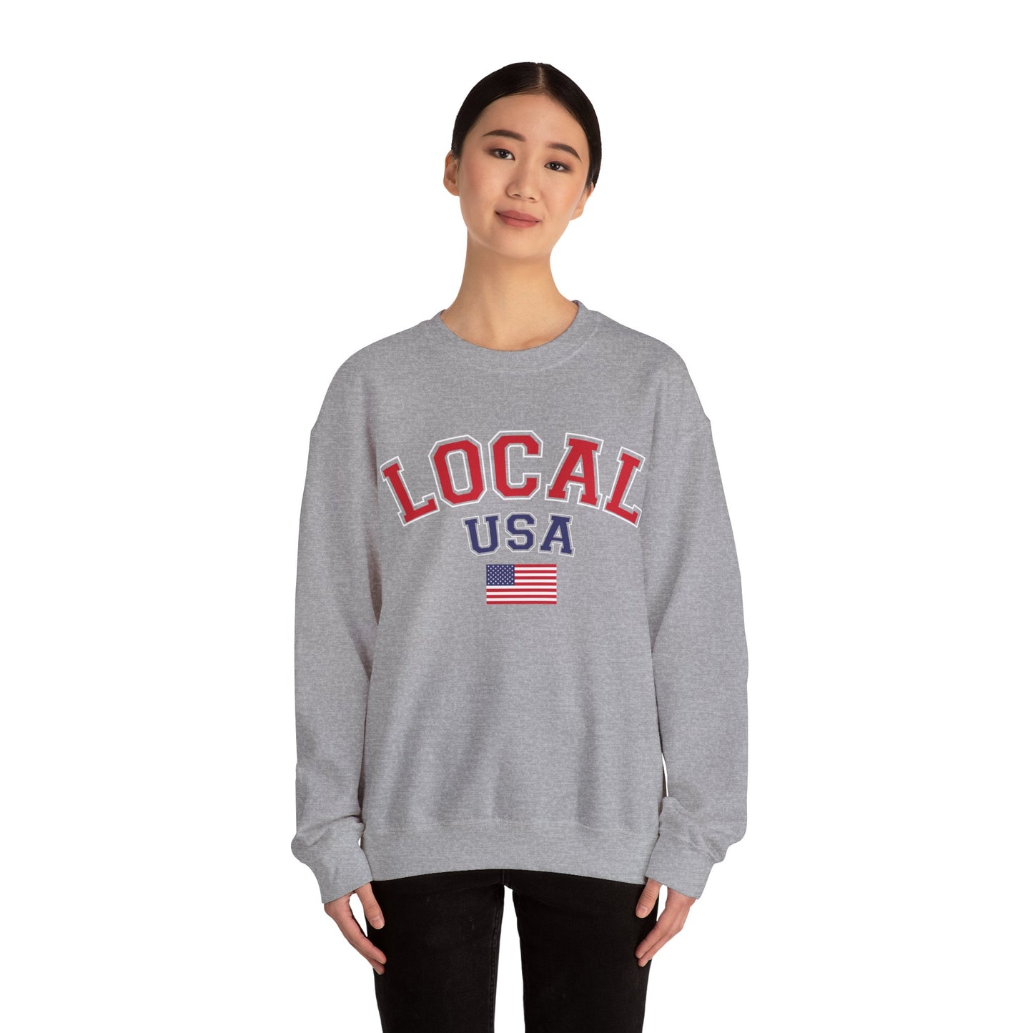 LOCALusa University Unisex Crewneck Sweatshirt