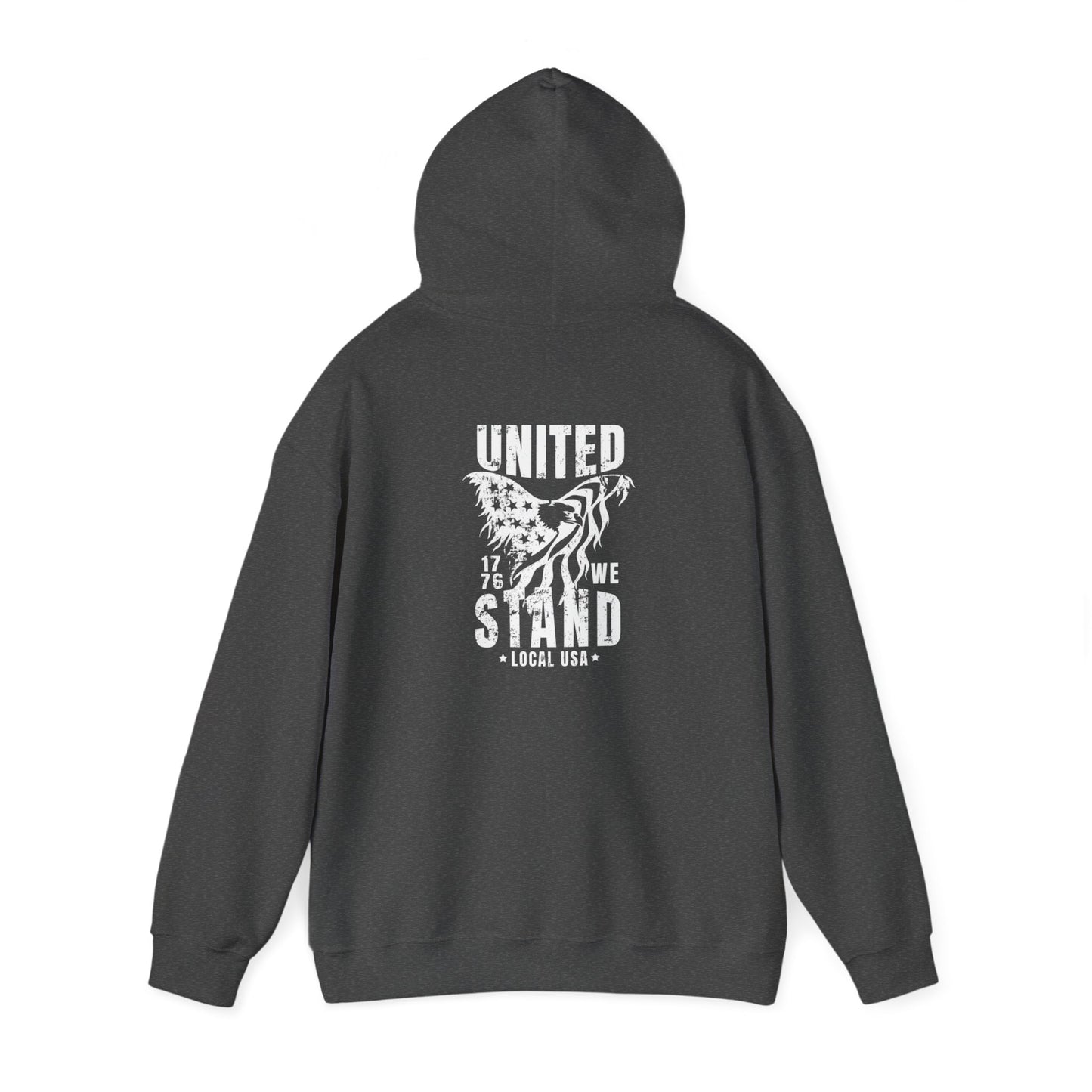 United We Stand (white) Unisex Heavy Blend™ Hooded Sweatshirt