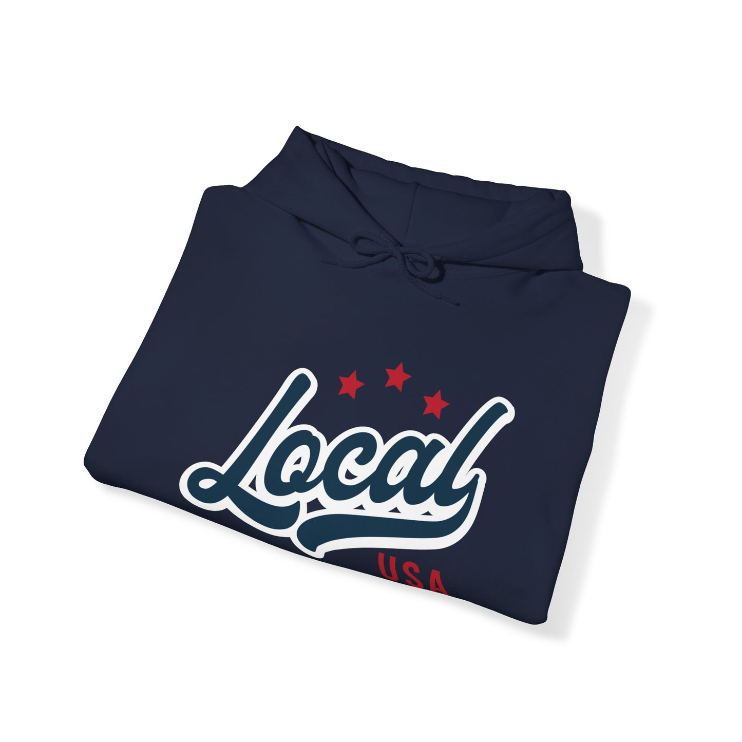 LOCALusa Baseball Unisex Hooded Sweatshirt