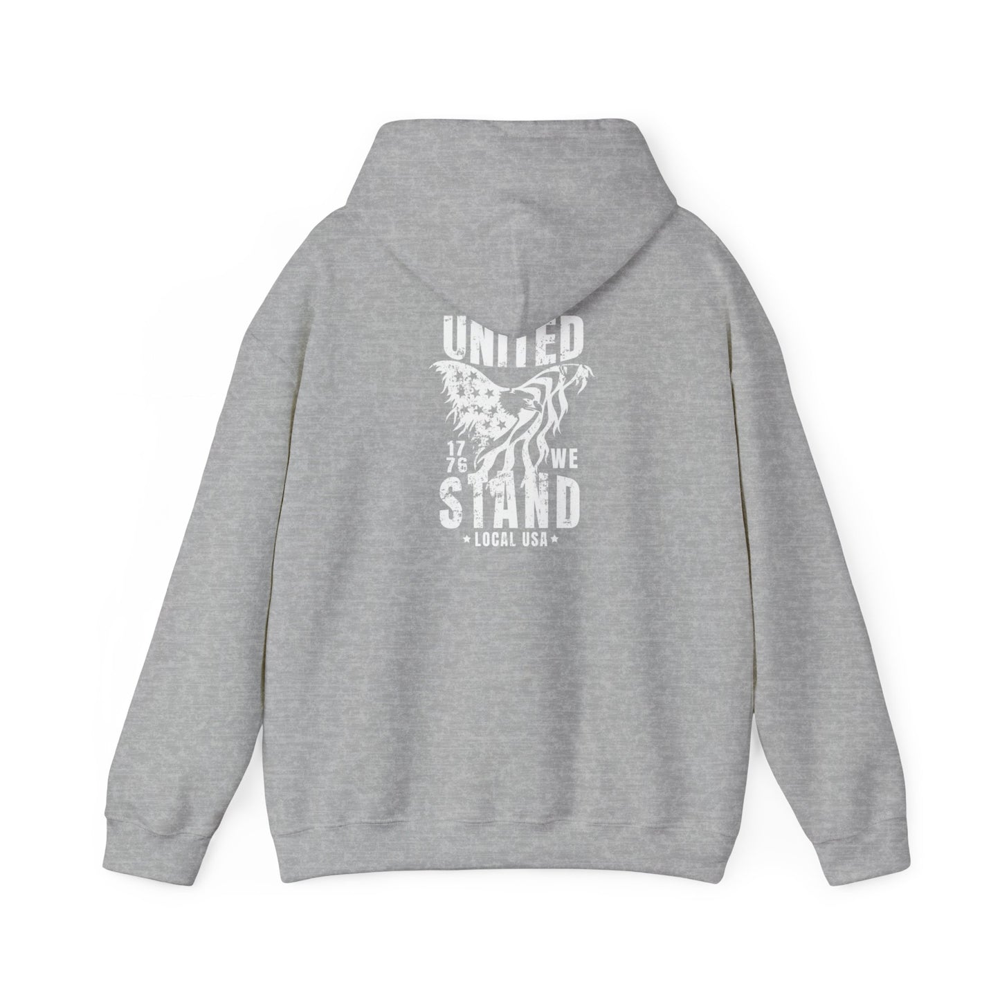 United We Stand (white) Unisex Heavy Blend™ Hooded Sweatshirt
