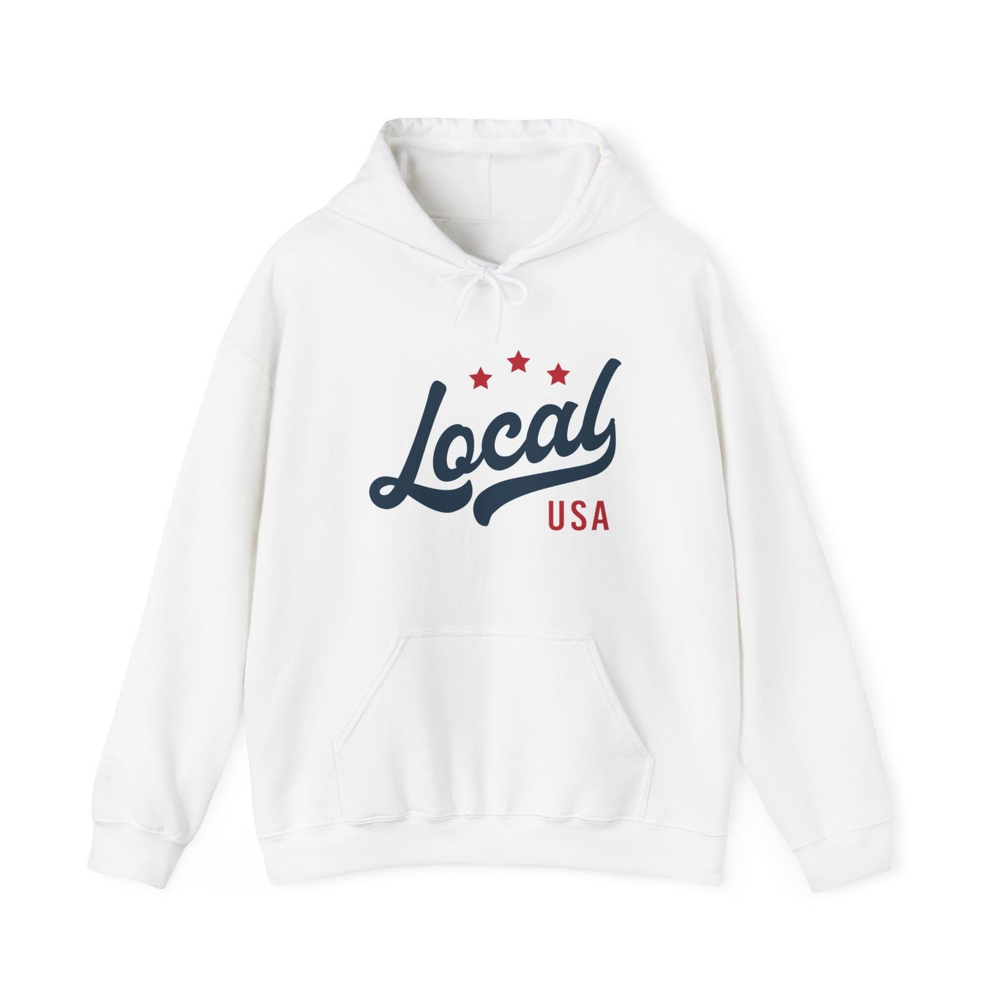 LOCALusa Baseball Unisex Hooded Sweatshirt