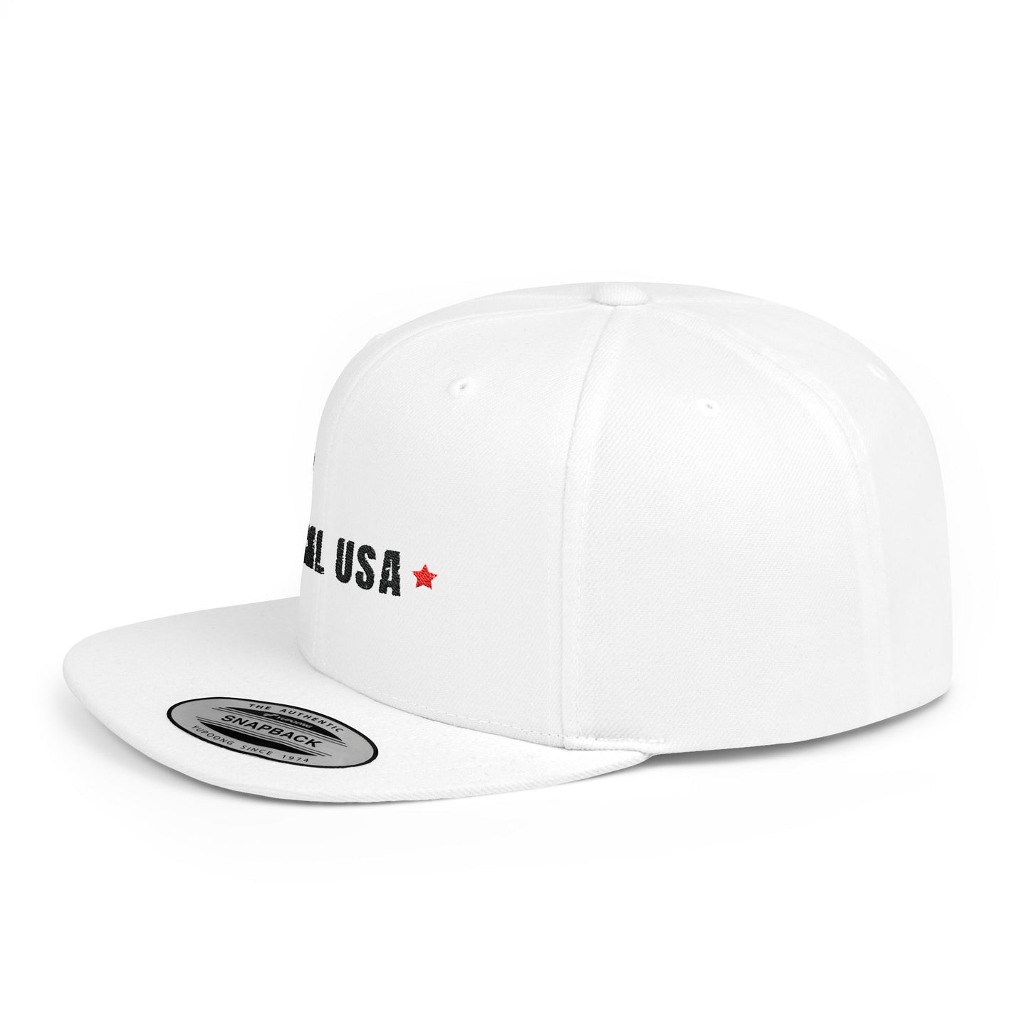 LocalUSA Red Star Flat Bill Snapback
