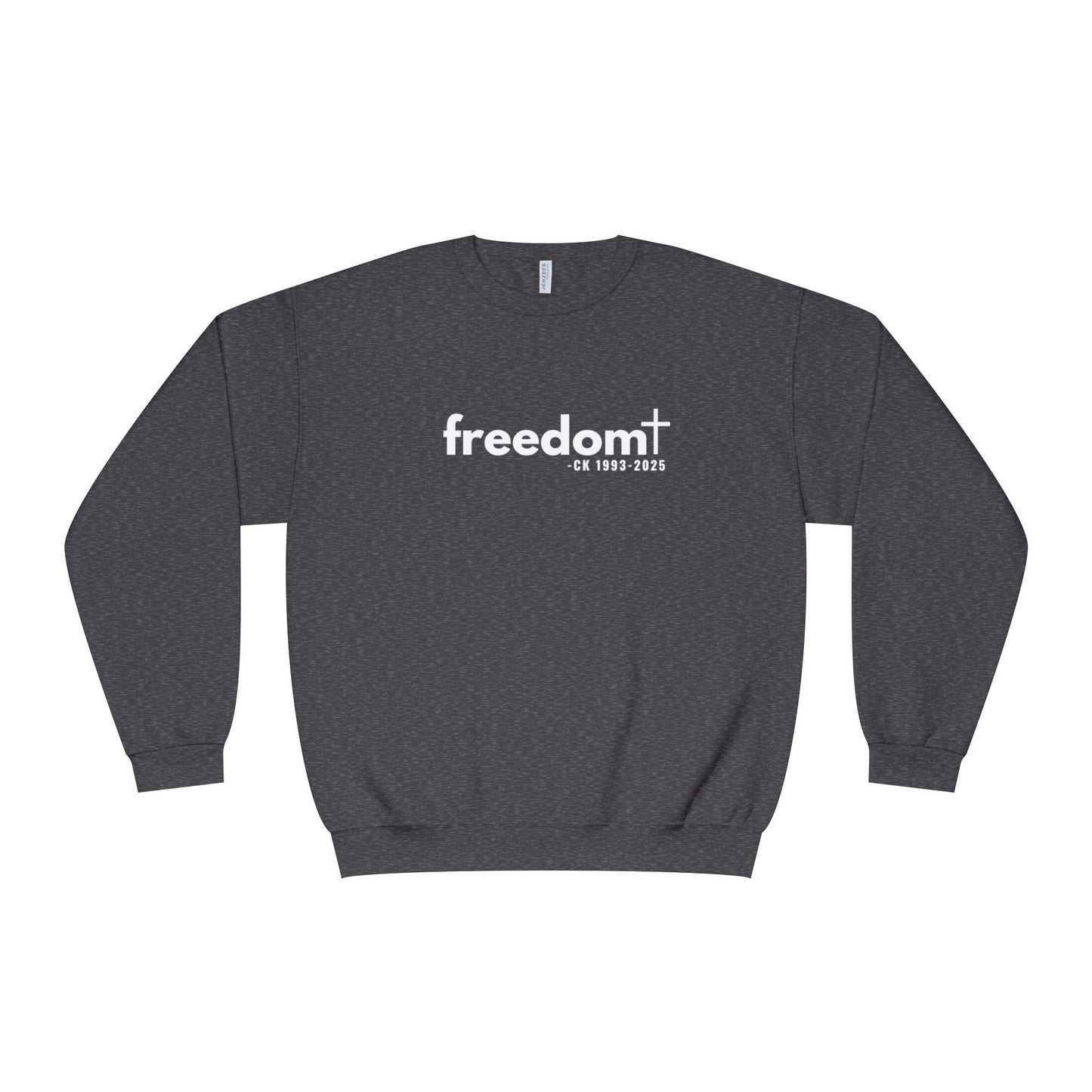 Chgarlie Kirk Freedom Crewneck Sweatshirt