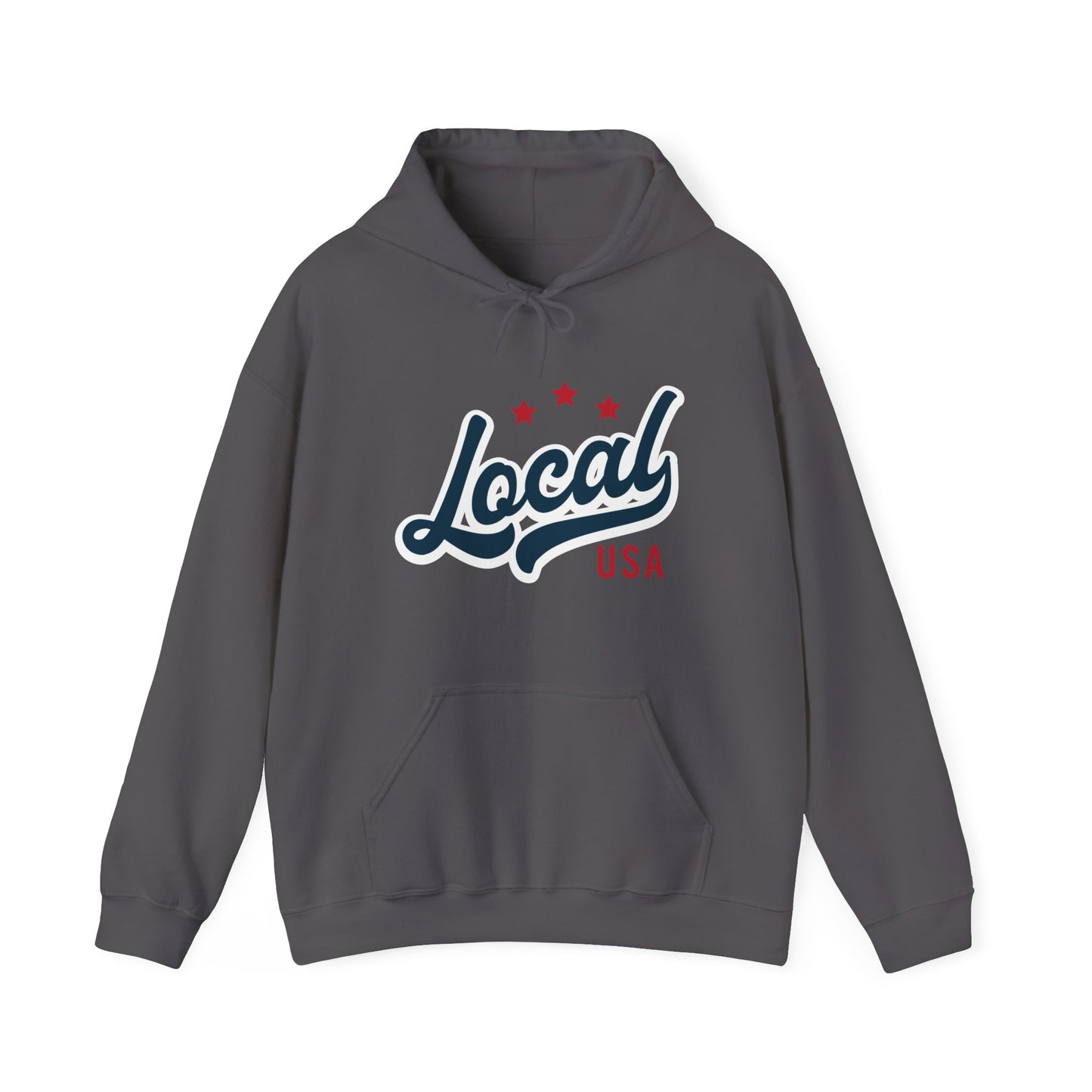 LOCALusa Baseball Unisex Hooded Sweatshirt