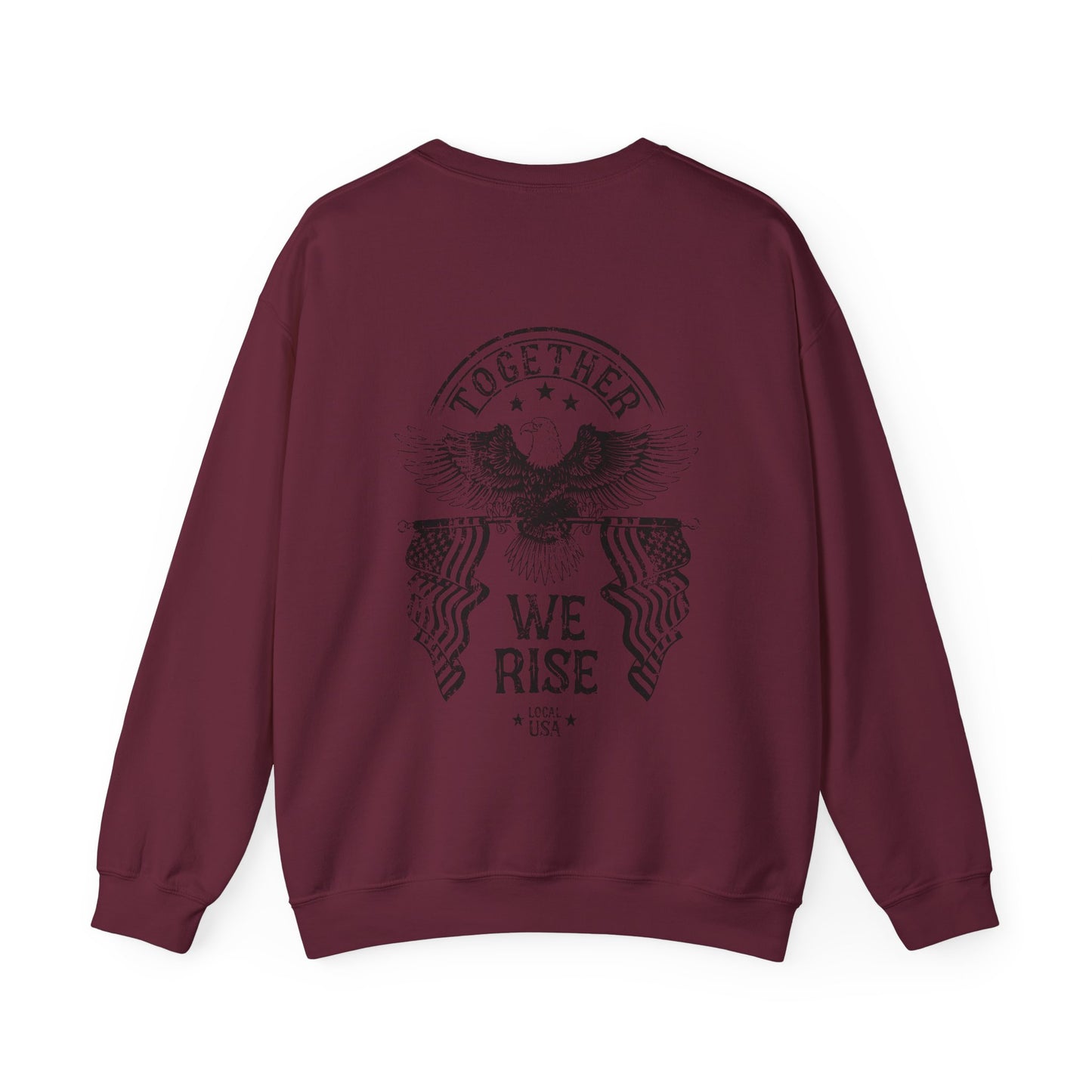 LOCALusa Together We Rise Unisex Heavy Blend™ Crewneck Sweatshirt