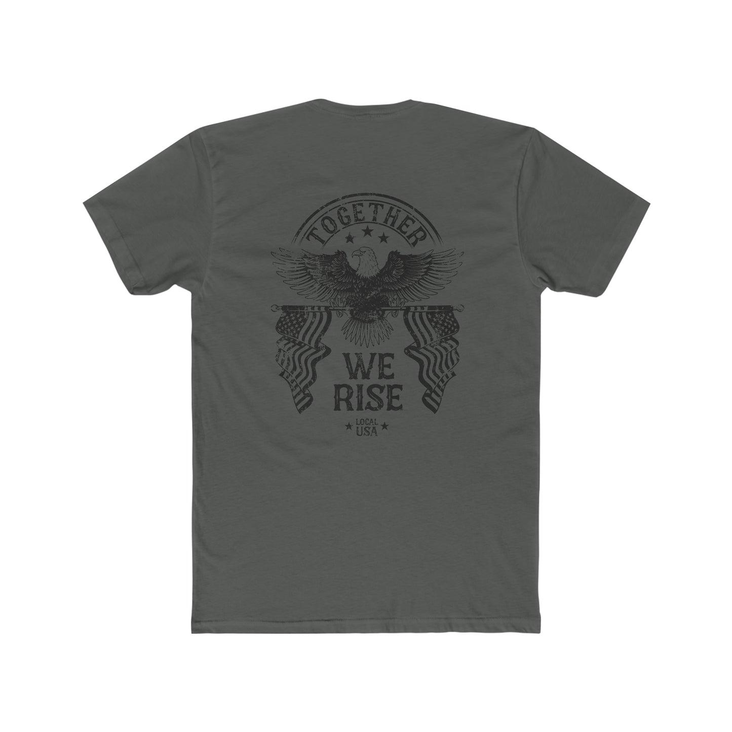 LOCALusa Together We Rise Cotton Crew Tee