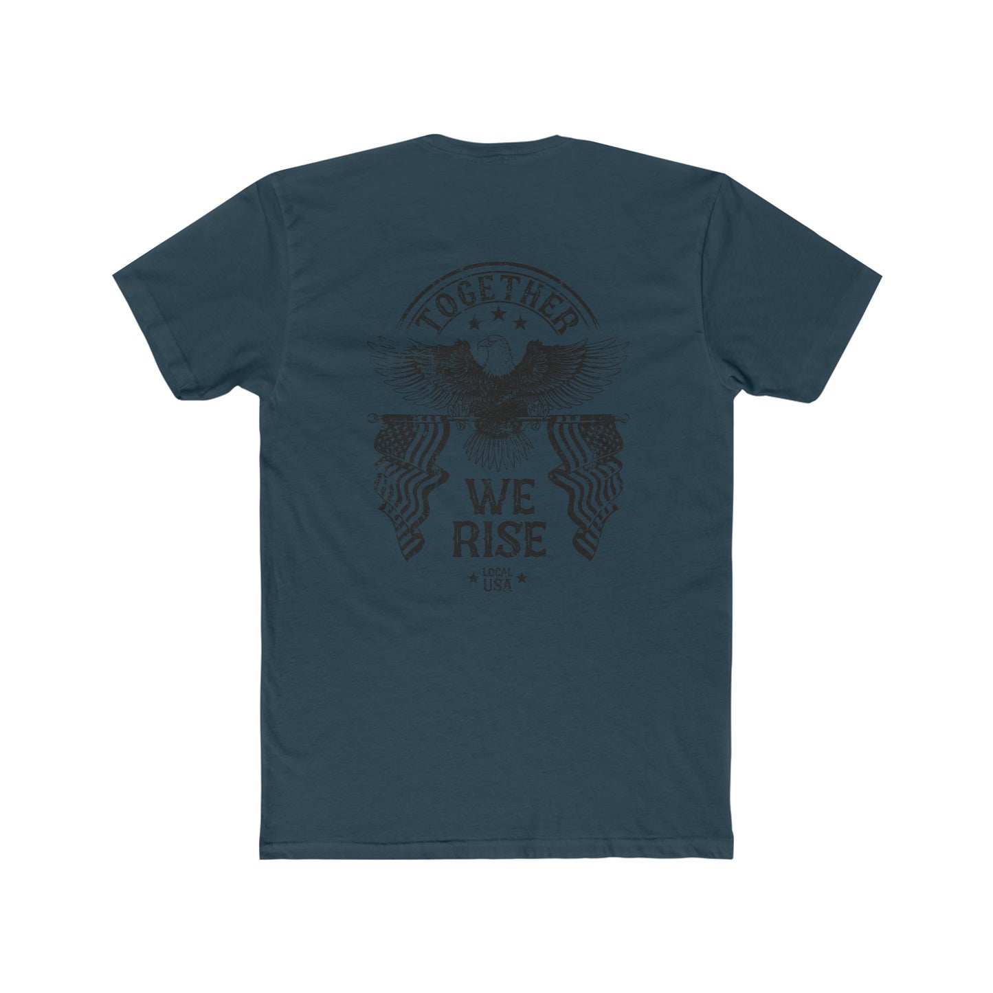 LOCALusa Together We Rise Cotton Crew Tee