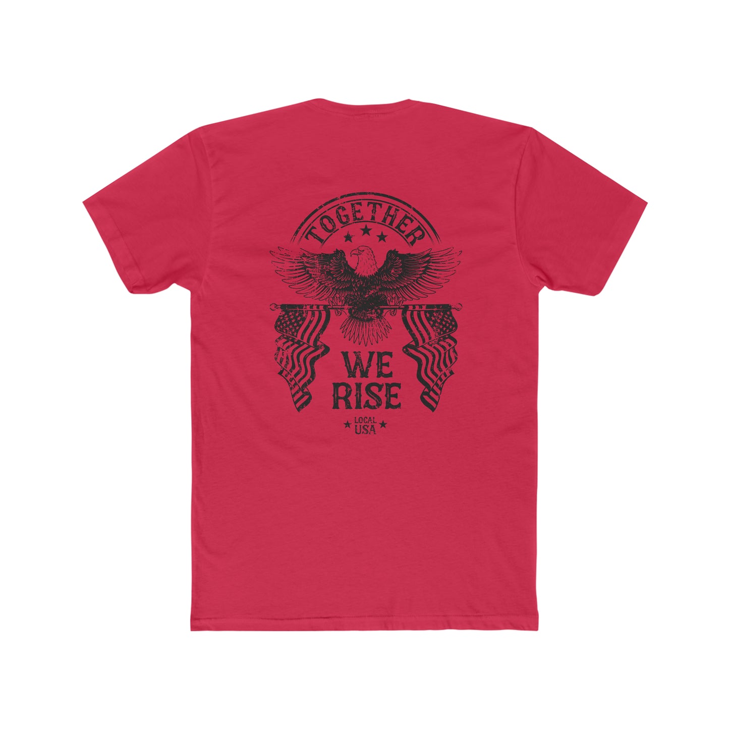 LOCALusa Together We Rise Cotton Crew Tee