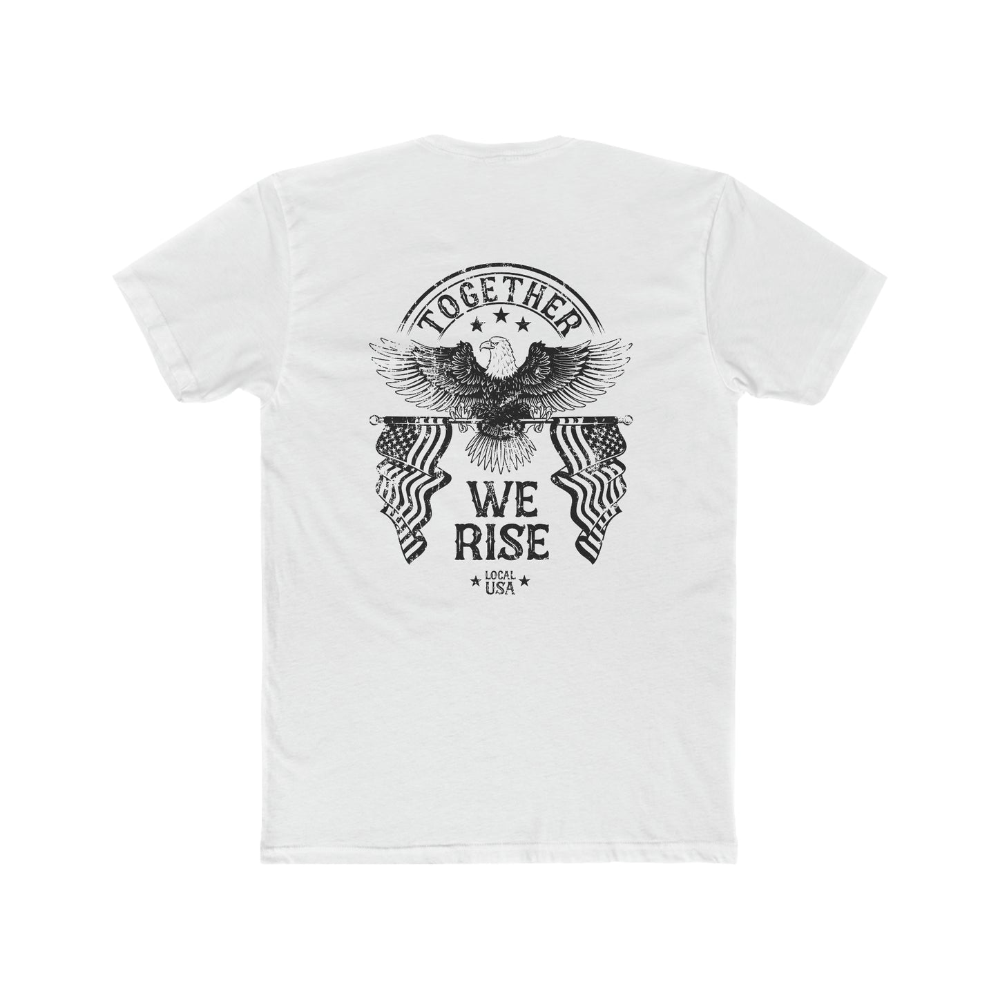 LOCALusa Together We Rise Cotton Crew Tee