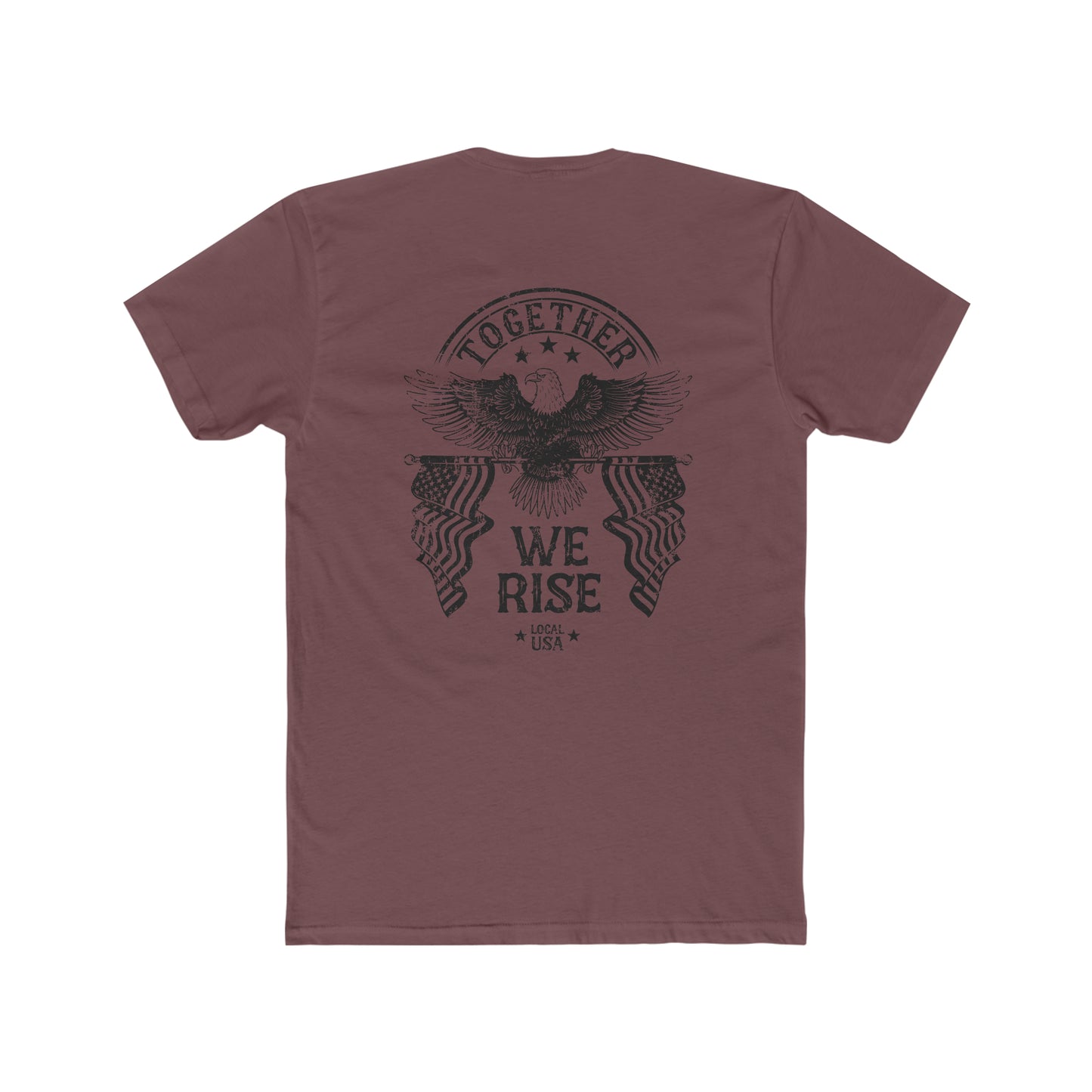 LOCALusa Together We Rise Cotton Crew Tee