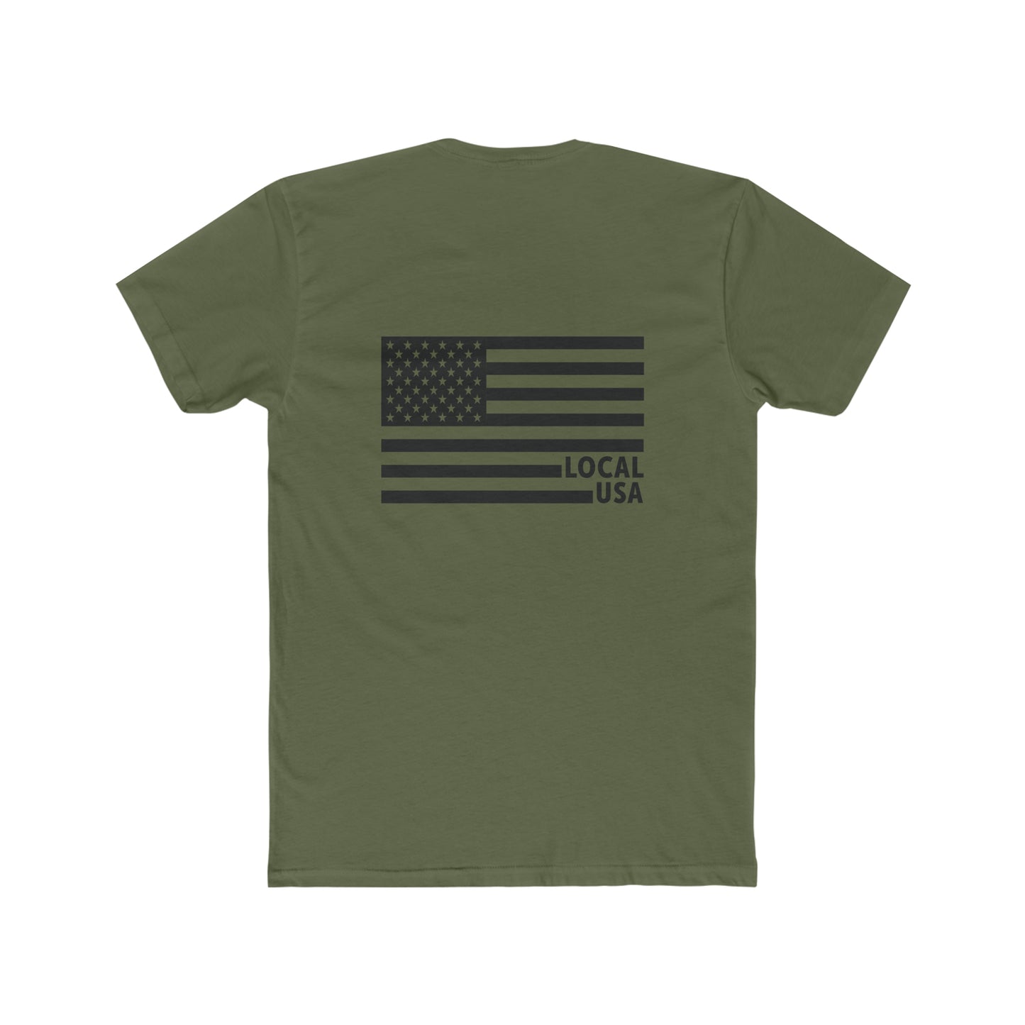 LOCALusa Flag Men's Crew Tee