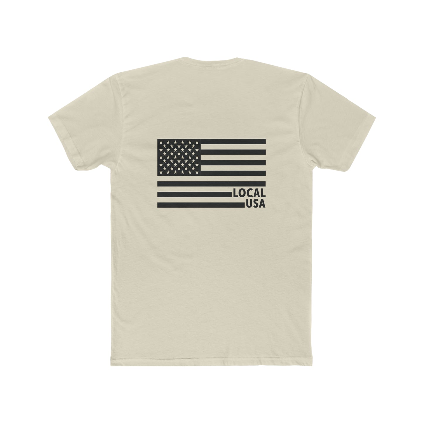 LOCALusa Flag Men's Crew Tee