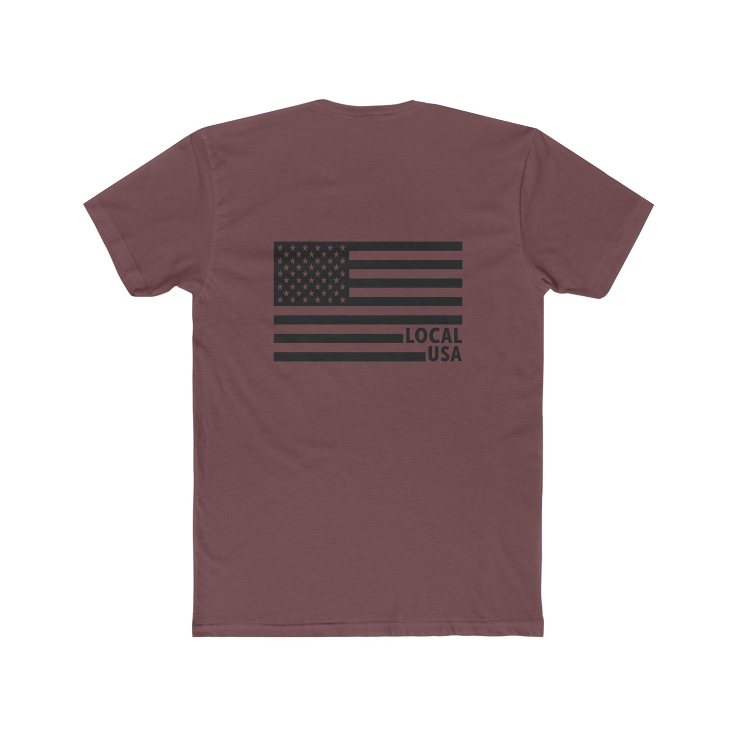 LOCALusa Flag Men's Crew Tee