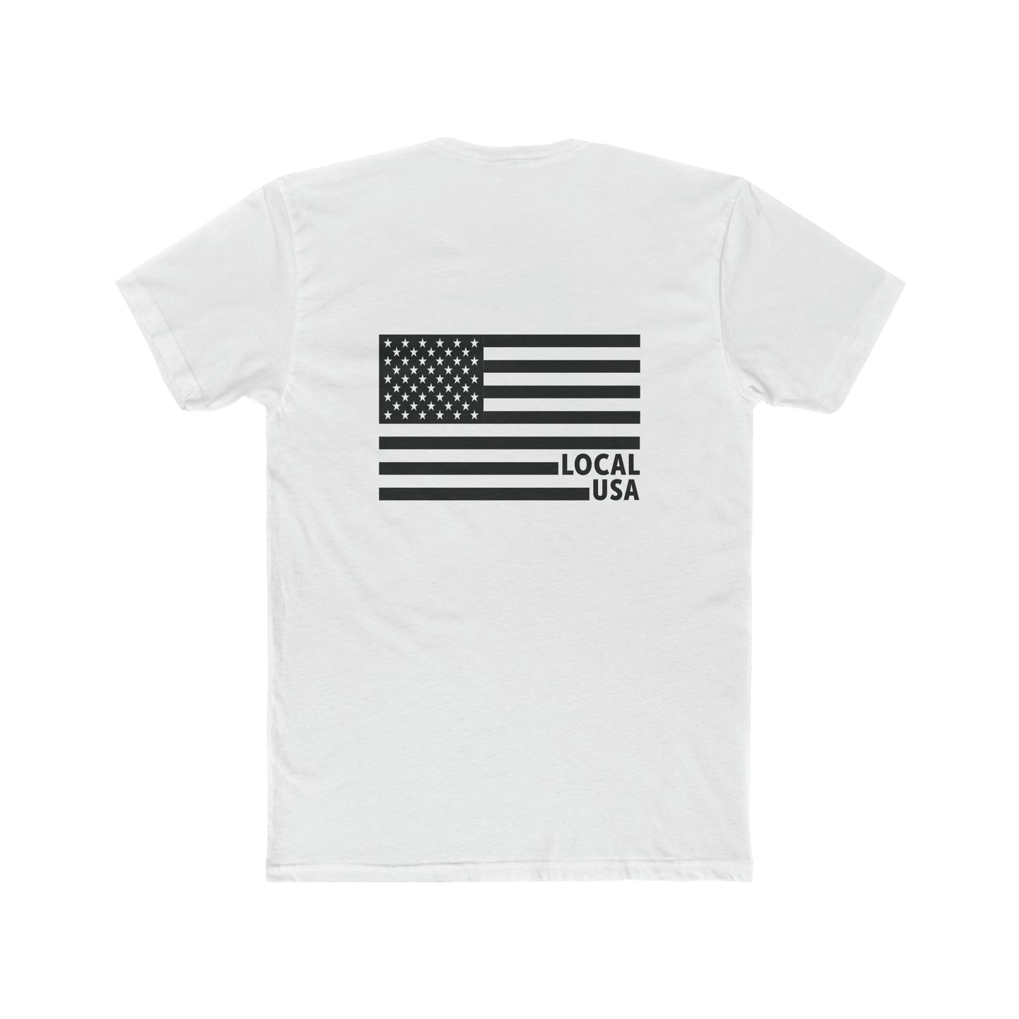 LOCALusa Flag Men's Crew Tee
