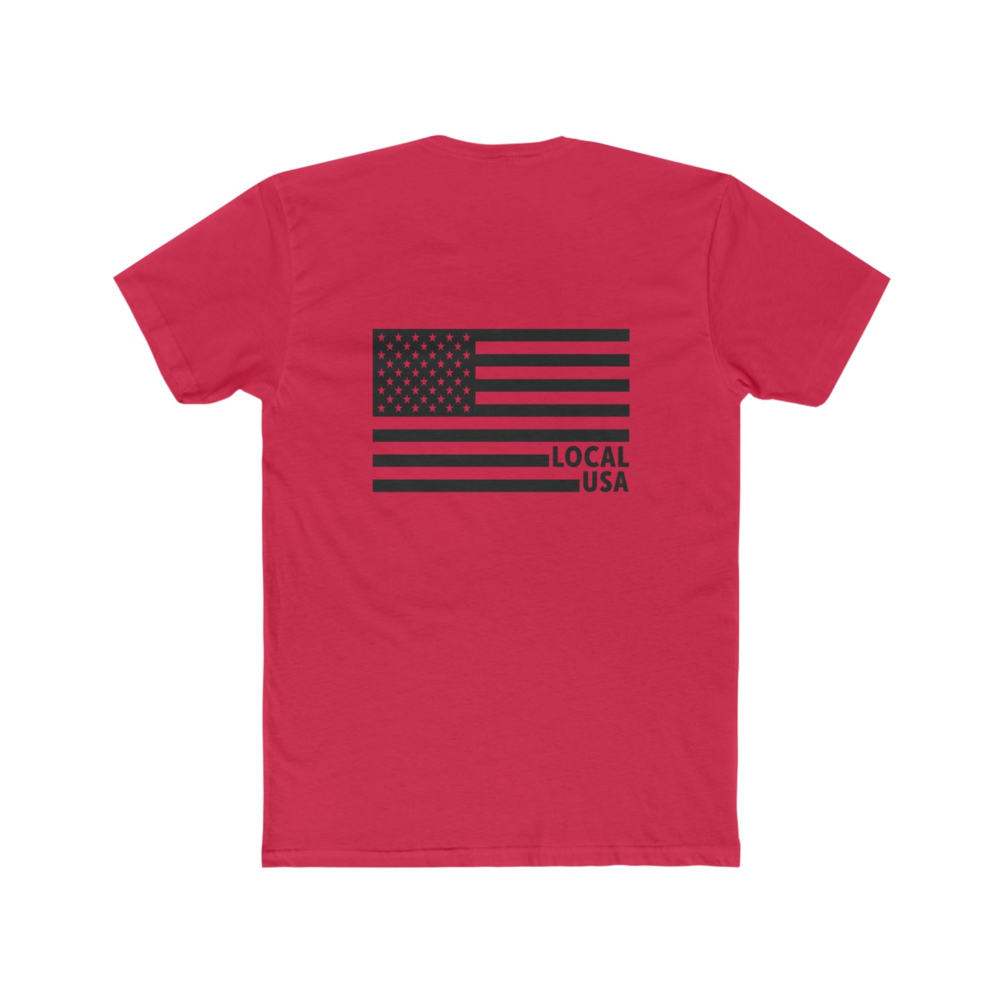 LOCALusa Flag Men's Crew Tee