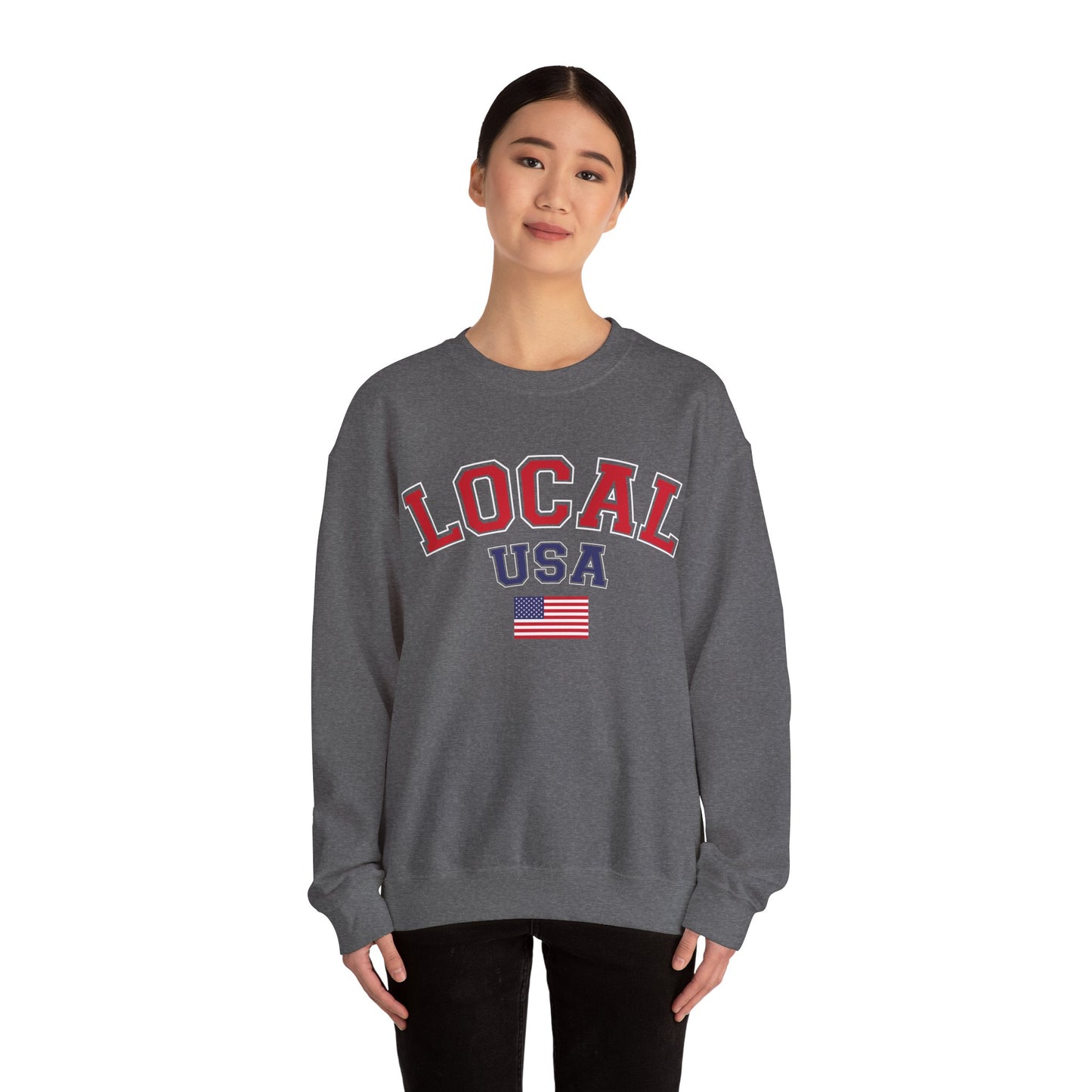 LOCALusa University Unisex Crewneck Sweatshirt