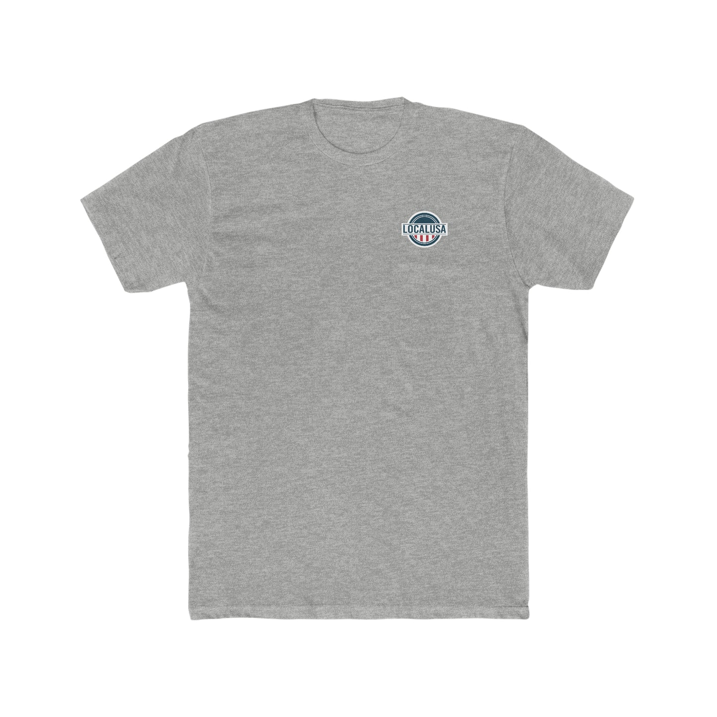 LOCALusa RWB Men's Cotton Crew Tee