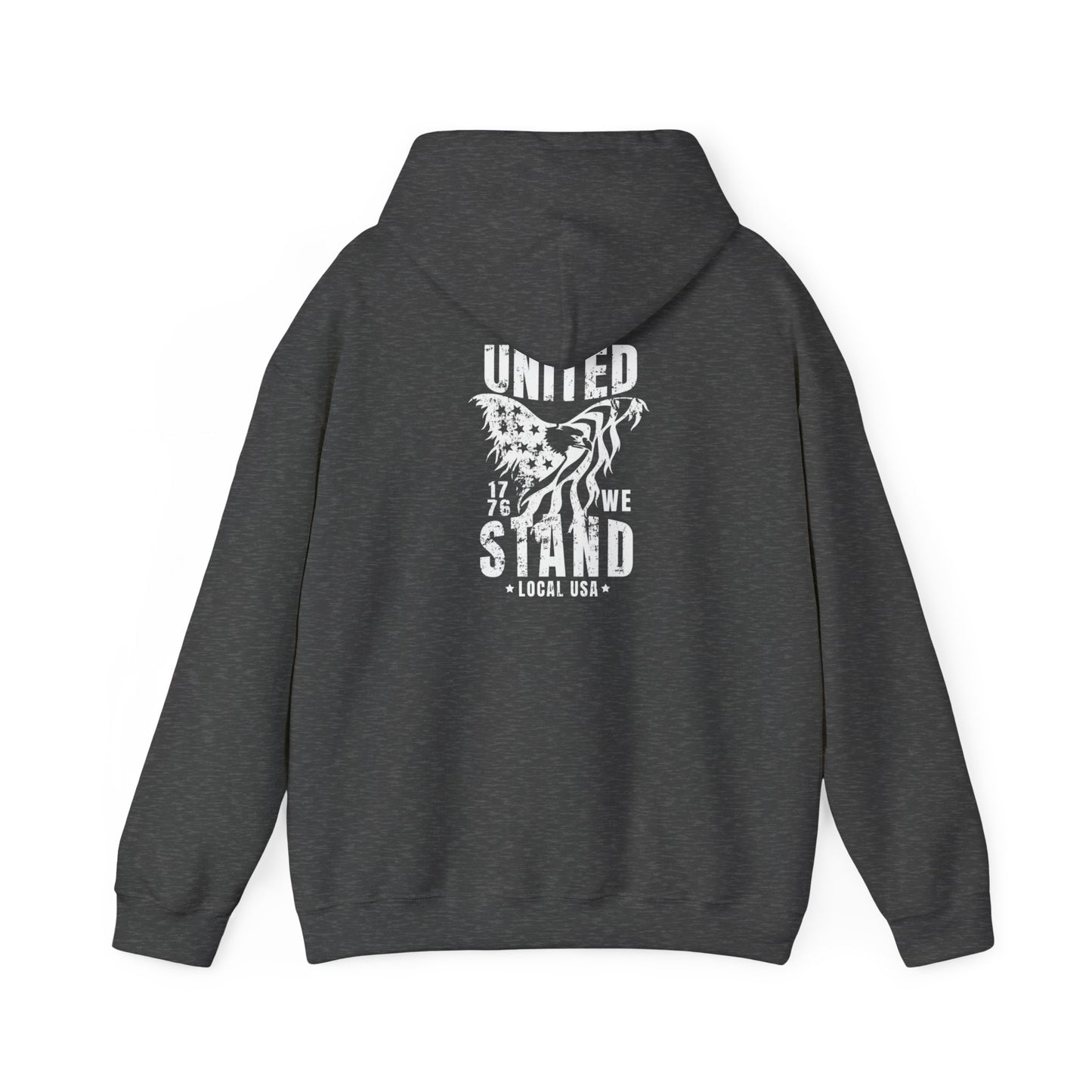 United We Stand (white) Unisex Heavy Blend™ Hooded Sweatshirt
