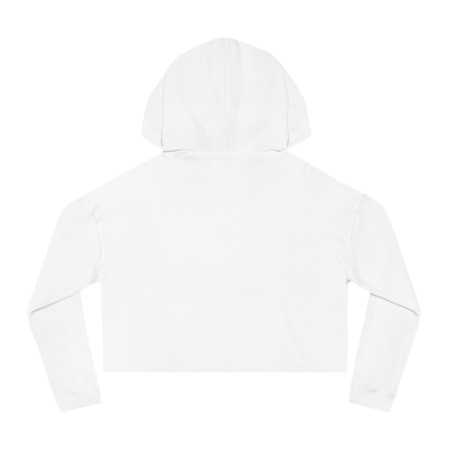 LOCALusa Flag Women Cropped Hooded Sweatshirt