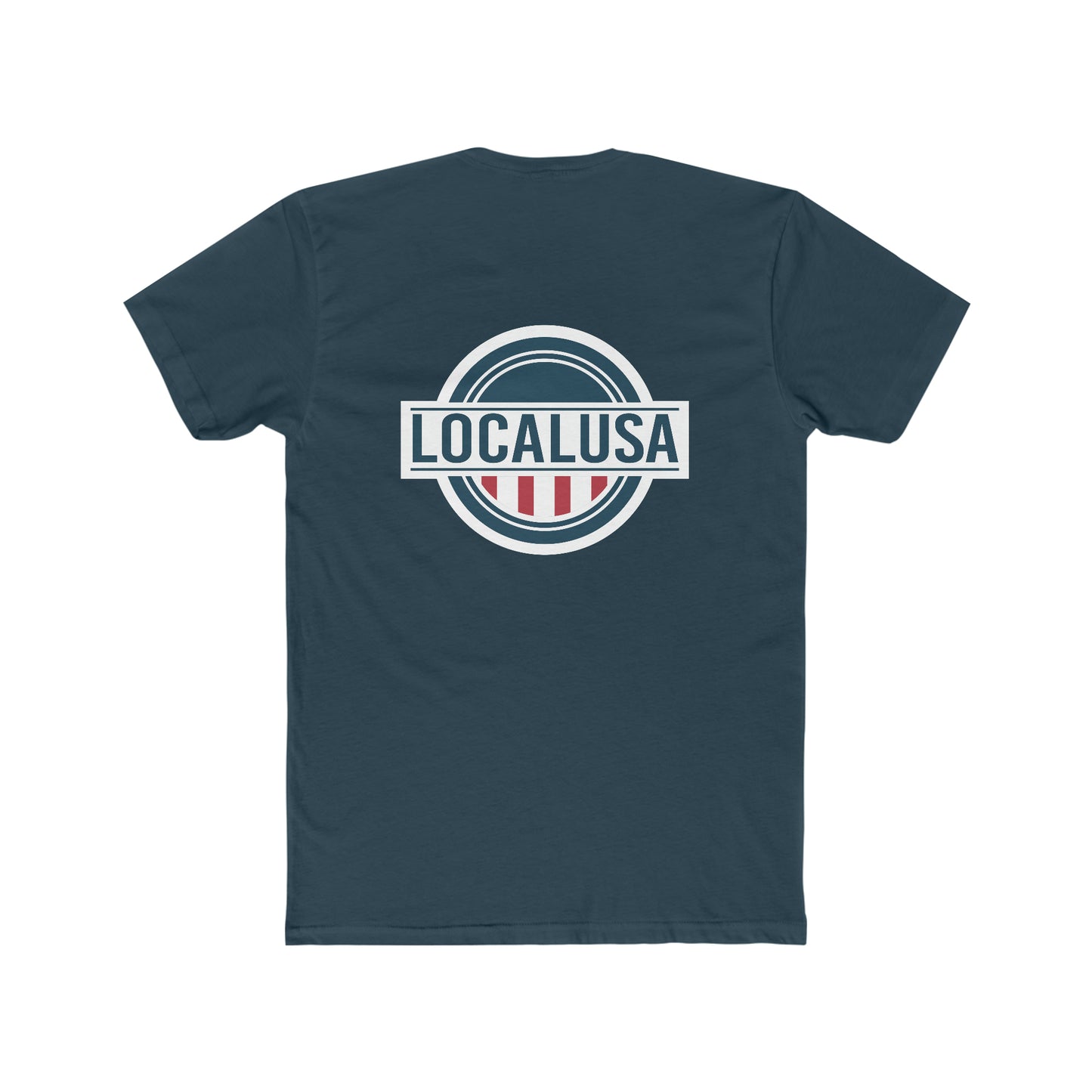 LOCALusa RWB Men's Cotton Crew Tee
