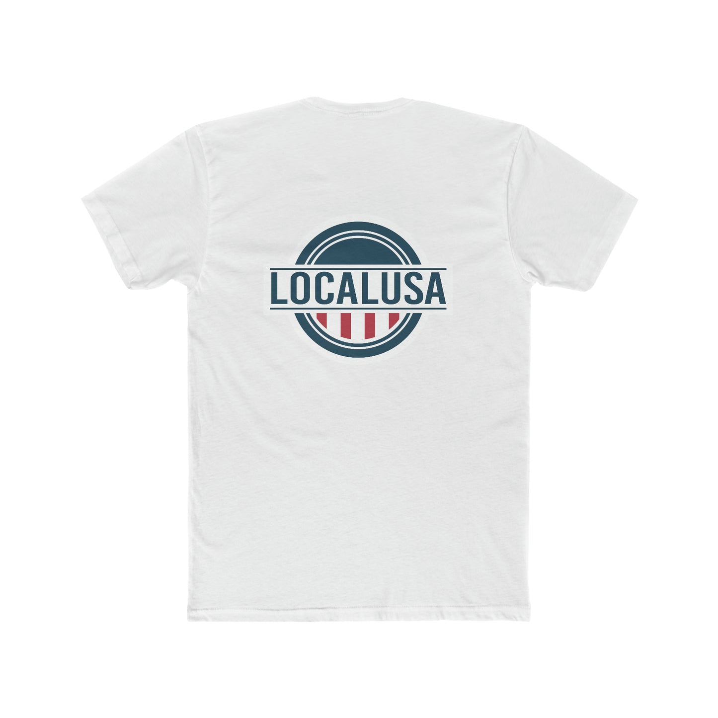LOCALusa RWB Men's Cotton Crew Tee