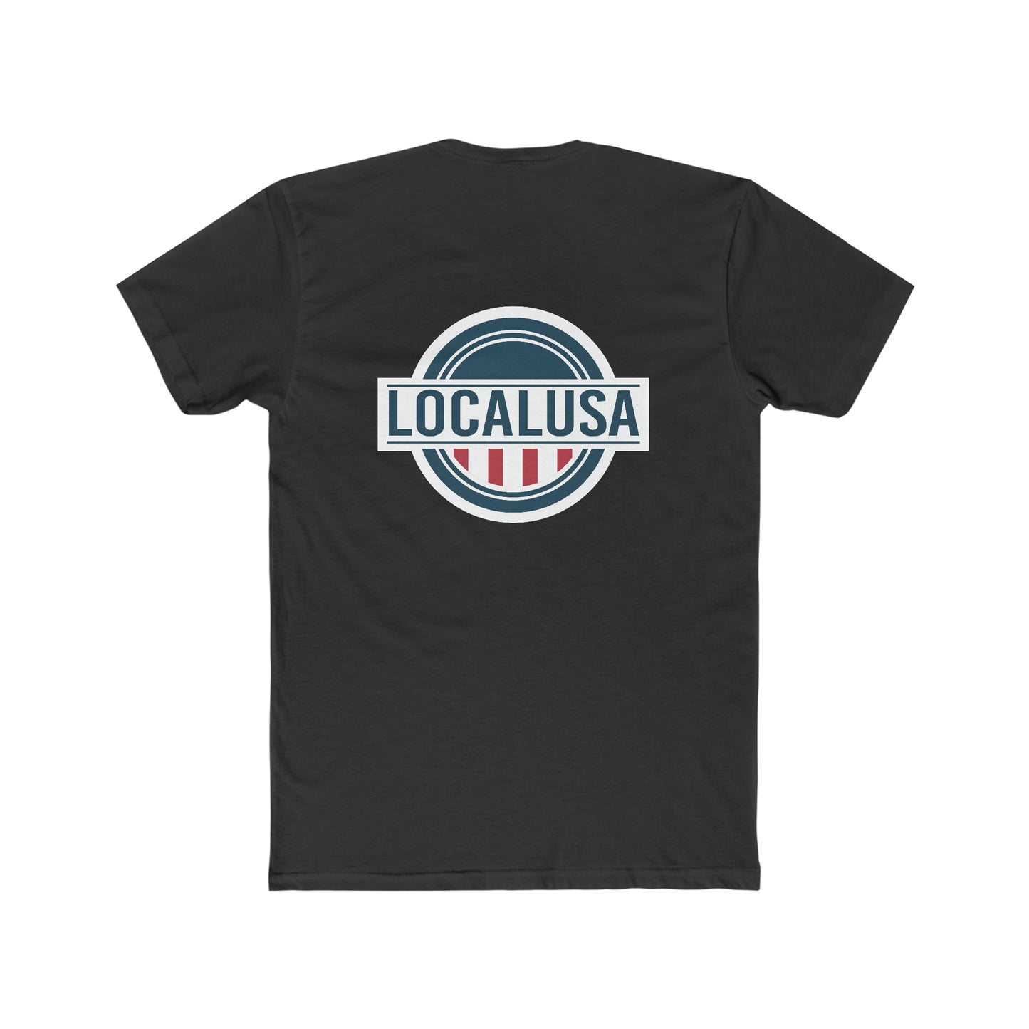 LOCALusa RWB Men's Cotton Crew Tee