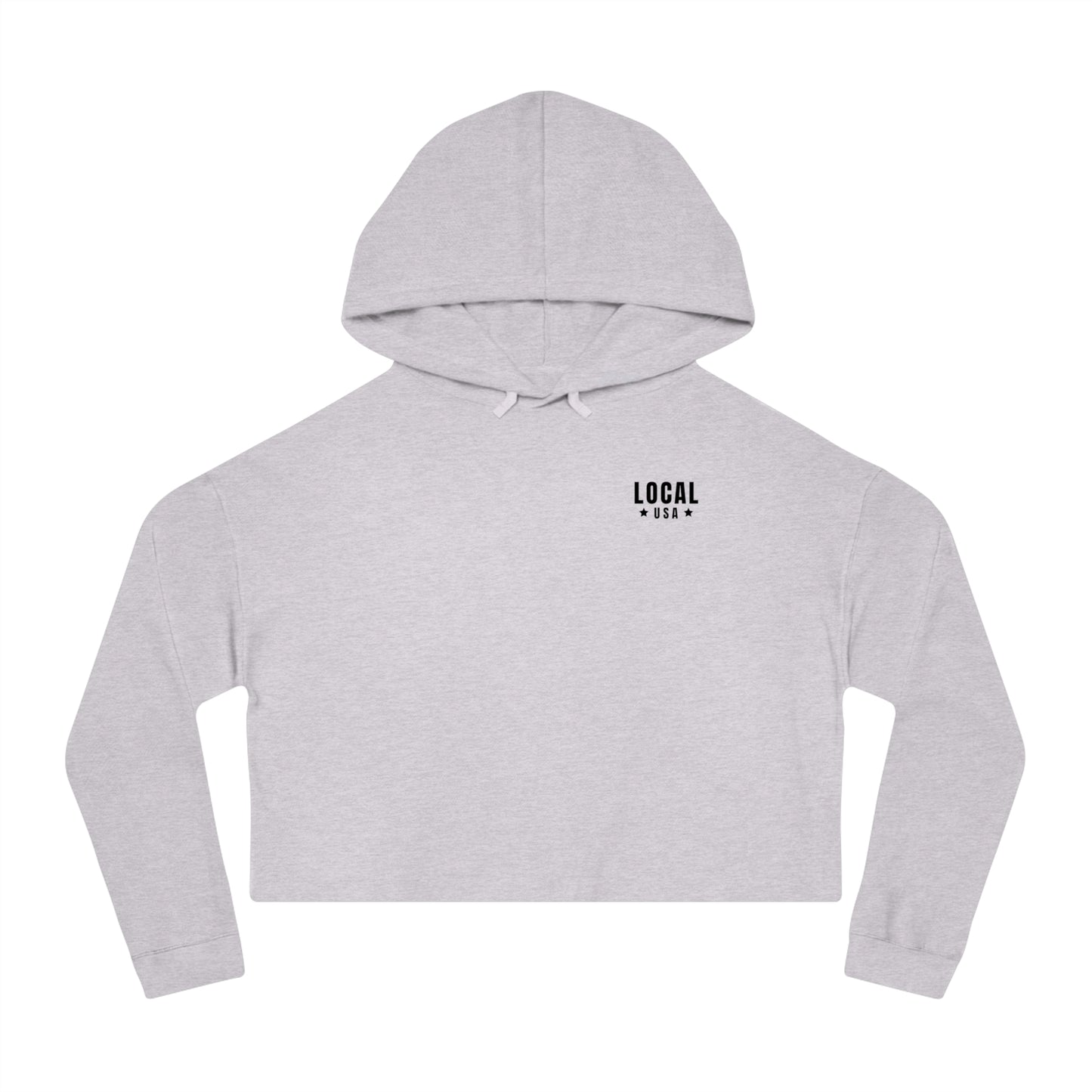 LOCALusa Together We Rise Women’s Cropped Hooded Sweatshirt