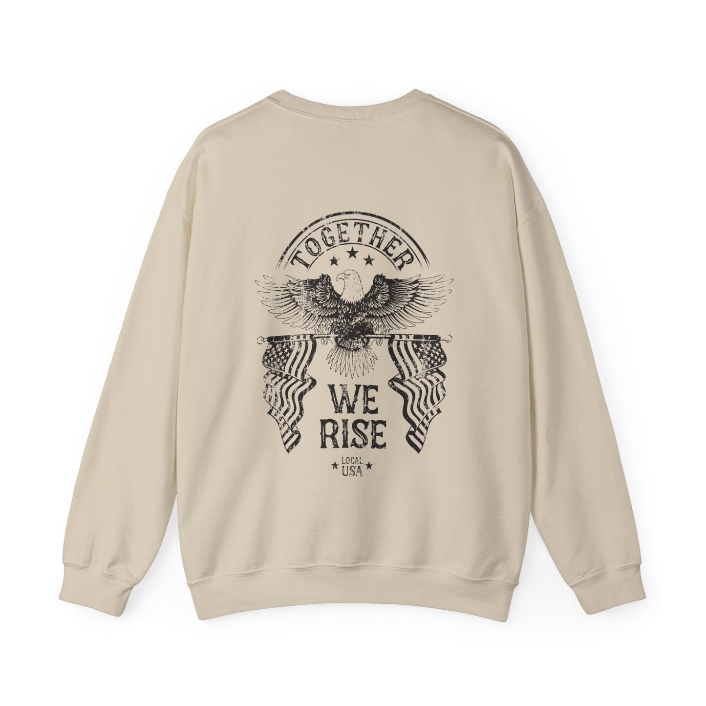 LOCALusa Together We Rise Unisex Heavy Blend™ Crewneck Sweatshirt