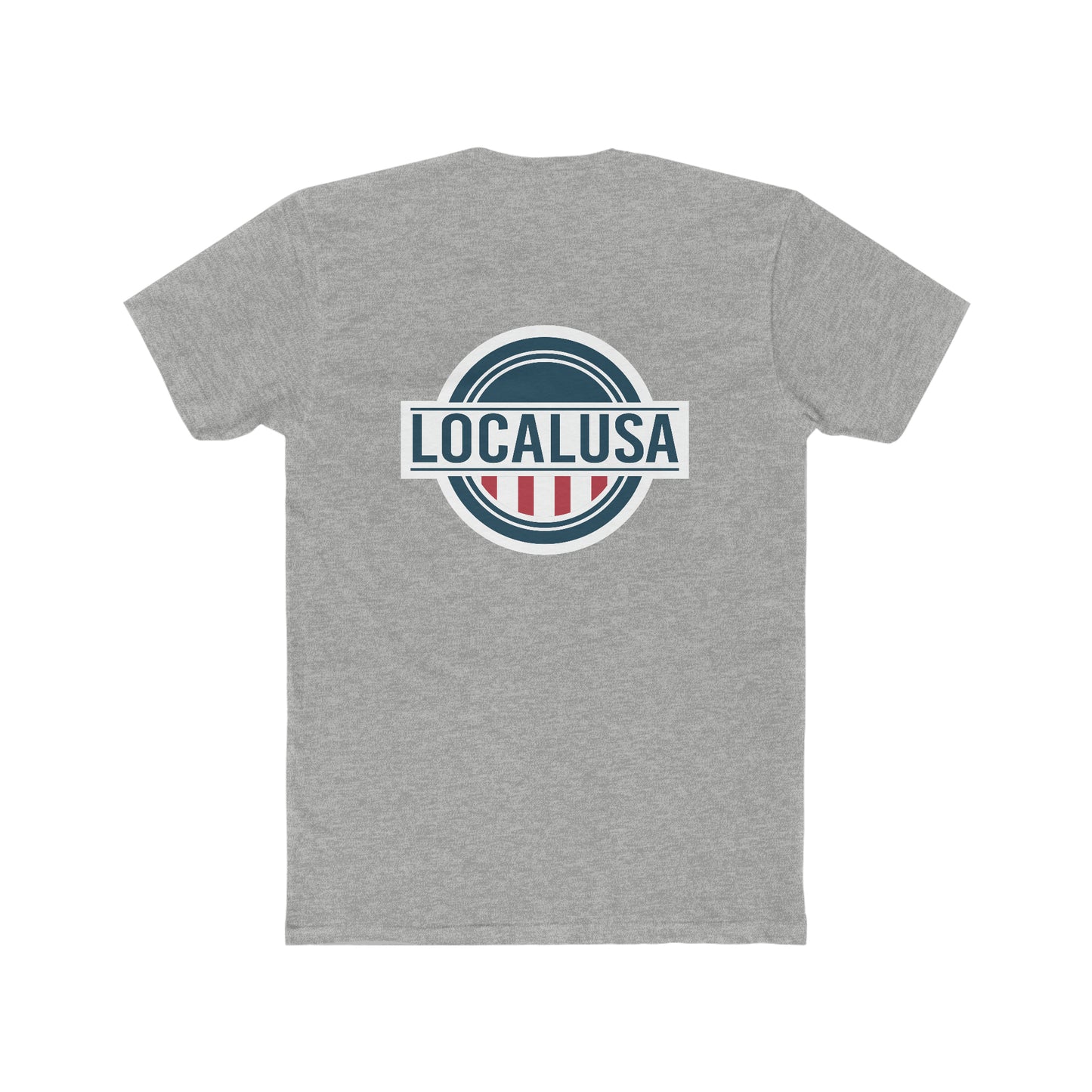 LOCALusa RWB Men's Cotton Crew Tee
