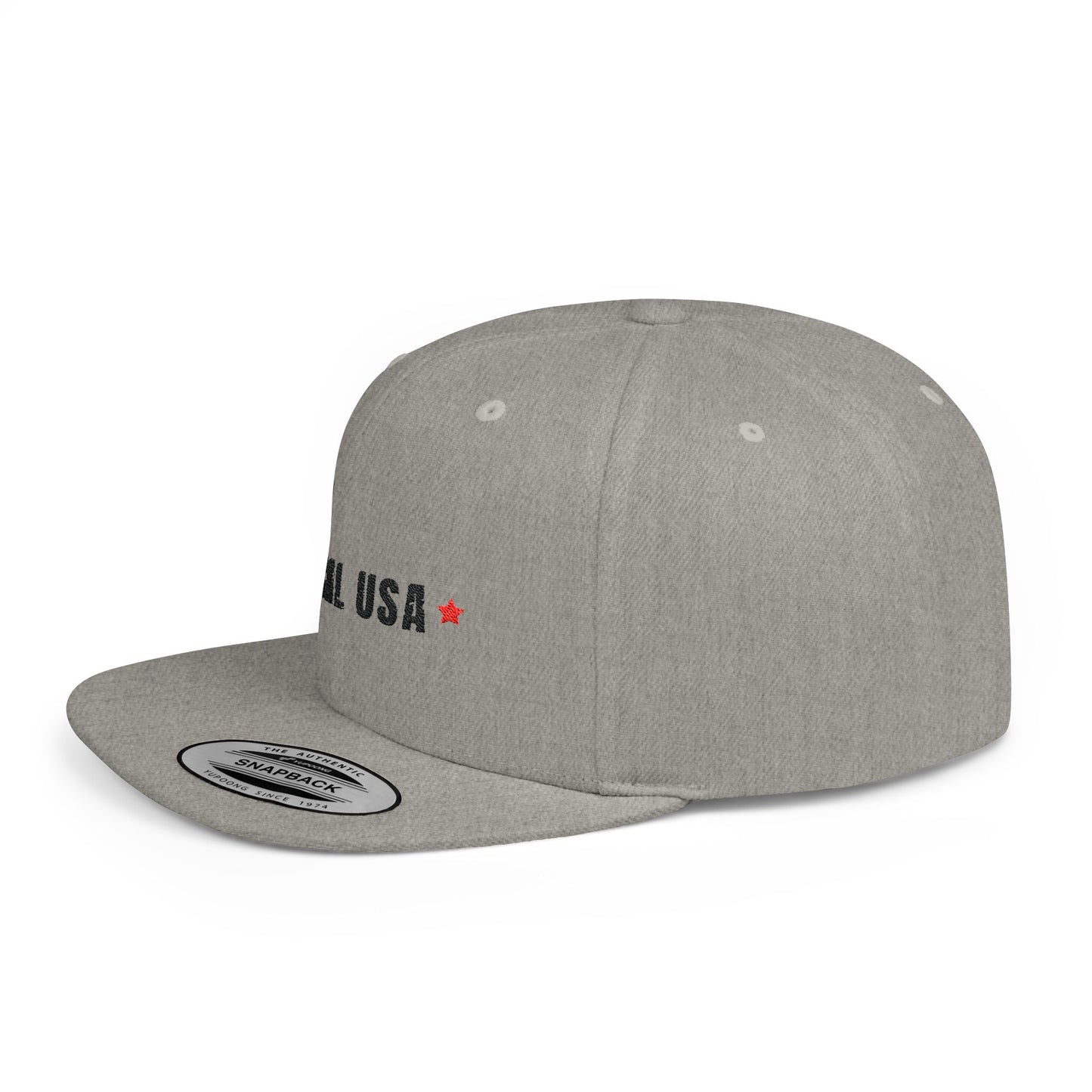 LocalUSA Red Star Flat Bill Snapback
