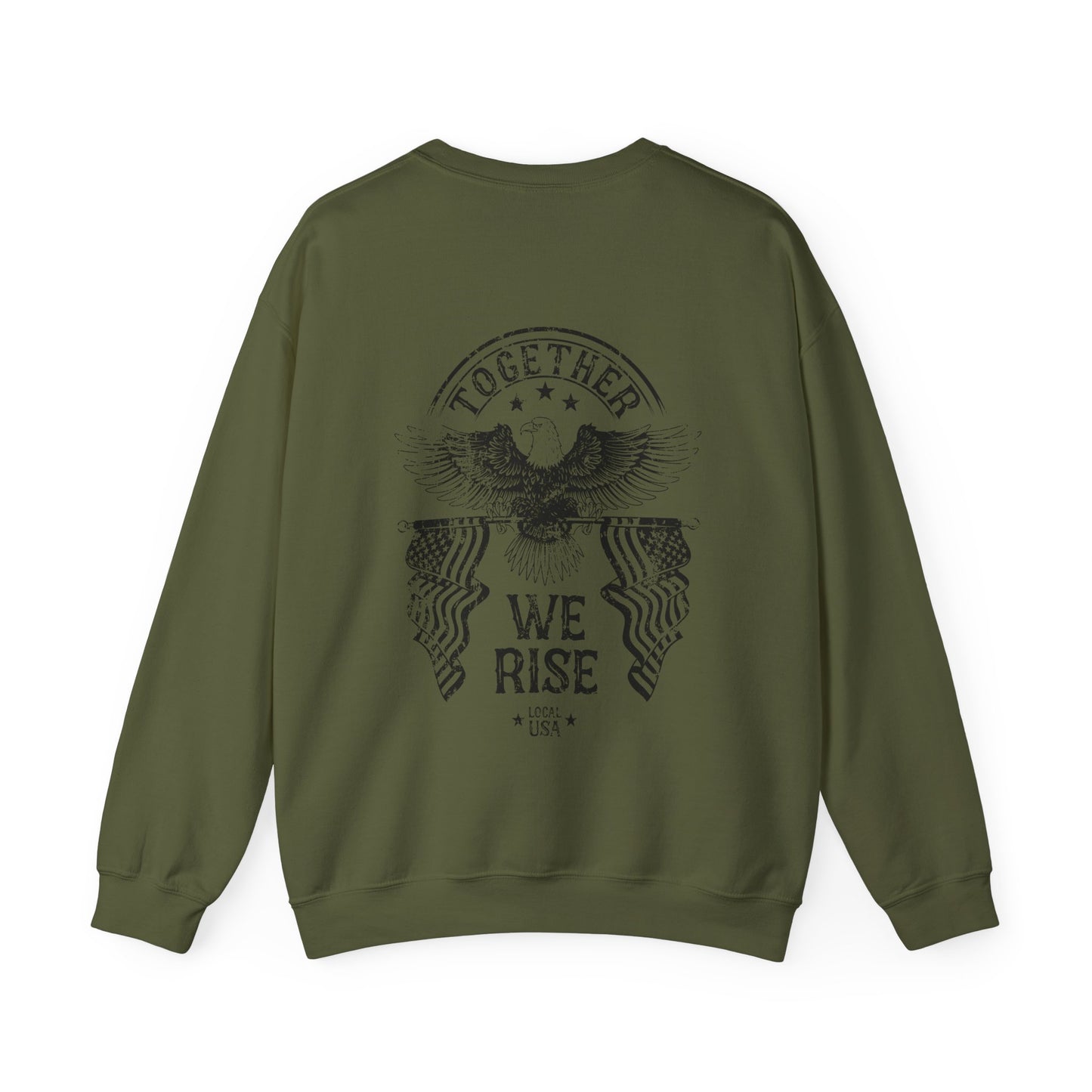 LOCALusa Together We Rise Unisex Heavy Blend™ Crewneck Sweatshirt