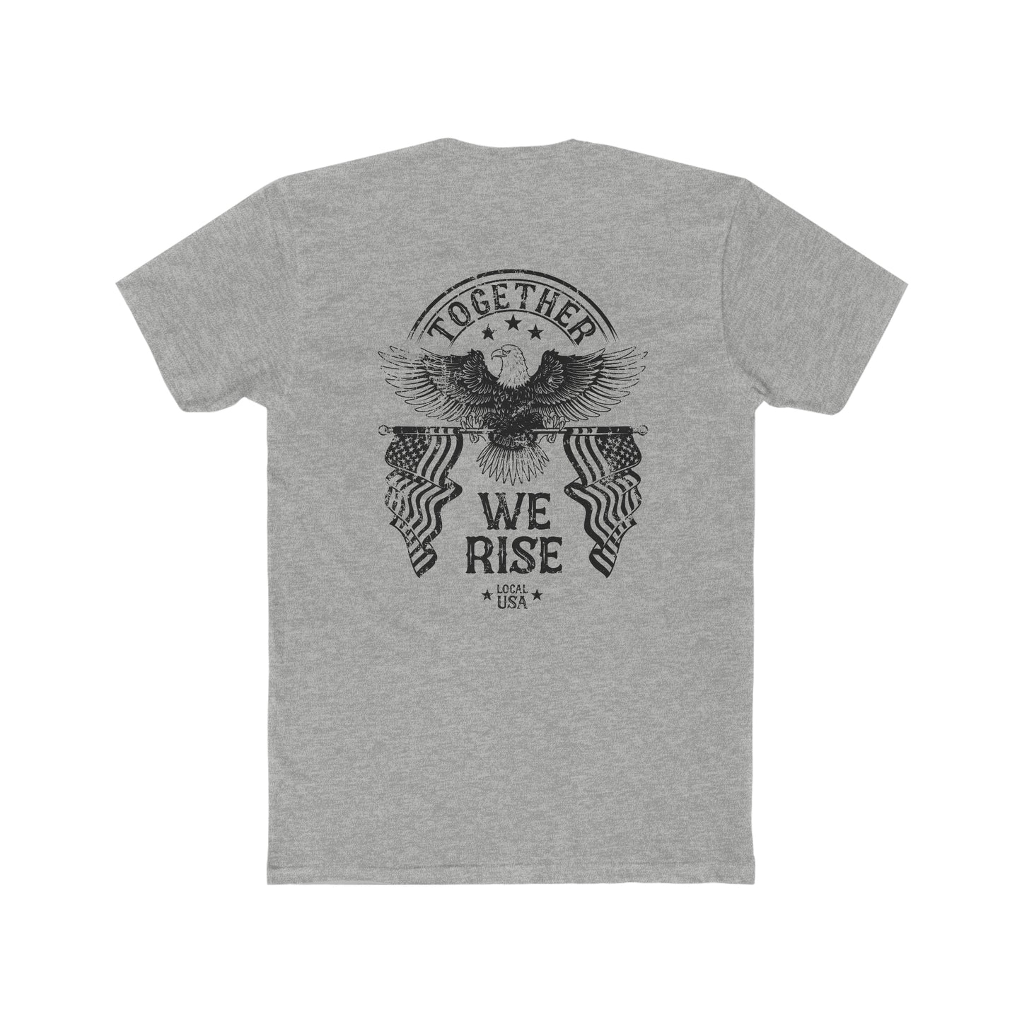 LOCALusa Together We Rise Cotton Crew Tee
