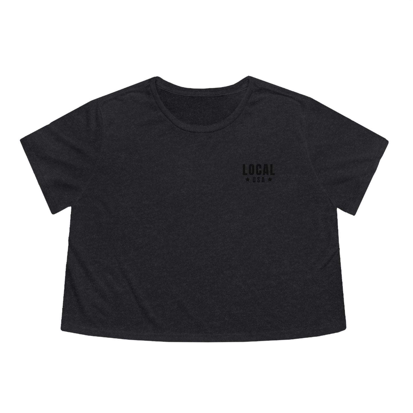 LOCALusa Together We Rise Women's Cropped Tee