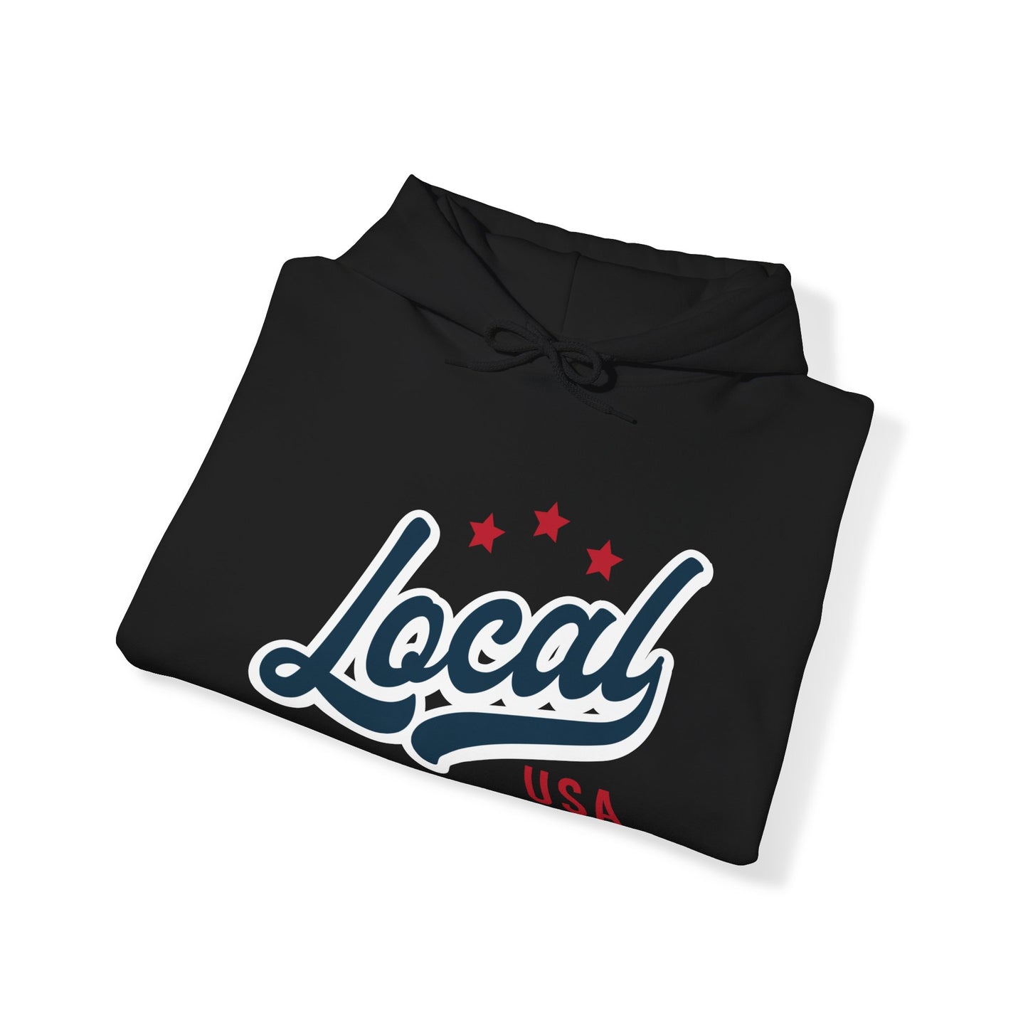 LOCALusa Baseball Unisex Hooded Sweatshirt