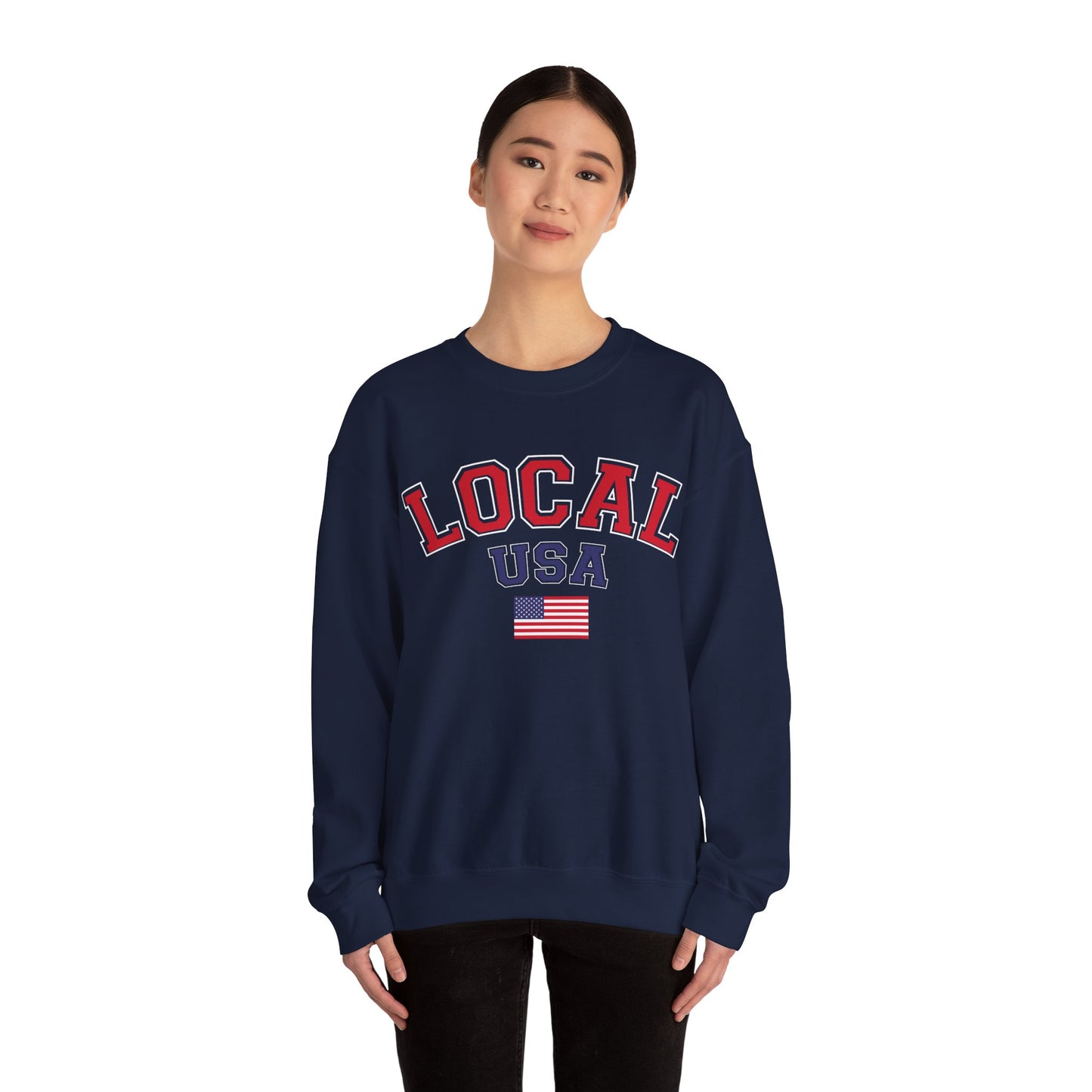 LOCALusa University Unisex Crewneck Sweatshirt