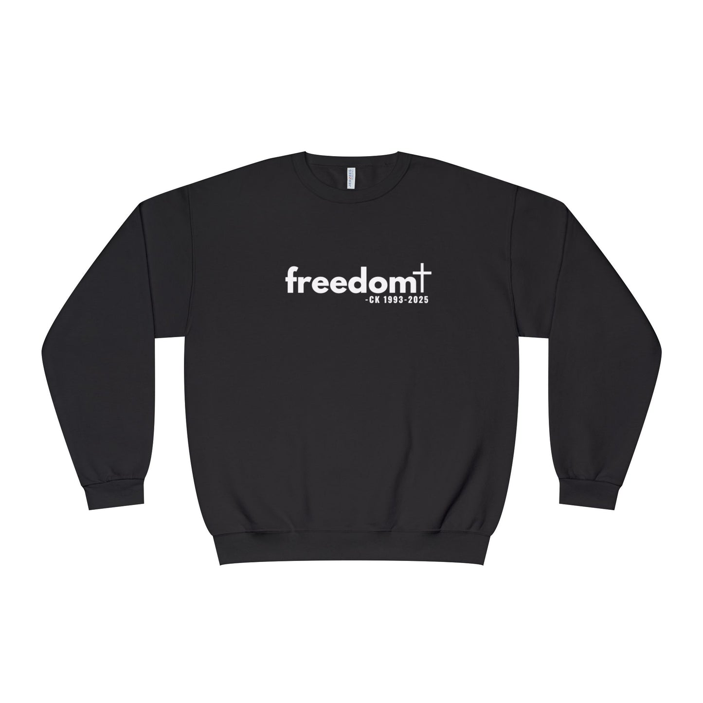 Chgarlie Kirk Freedom Crewneck Sweatshirt