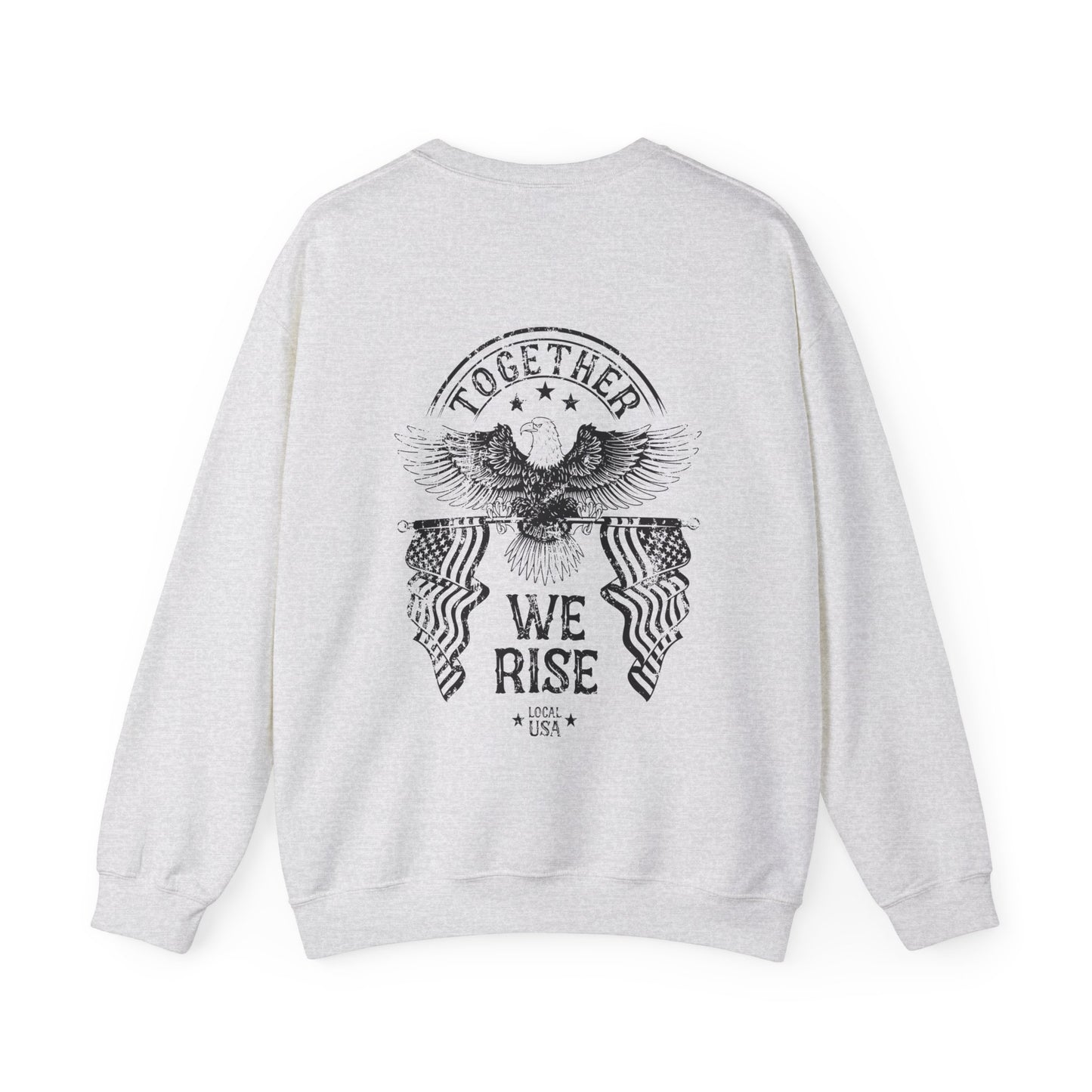LOCALusa Together We Rise Unisex Heavy Blend™ Crewneck Sweatshirt