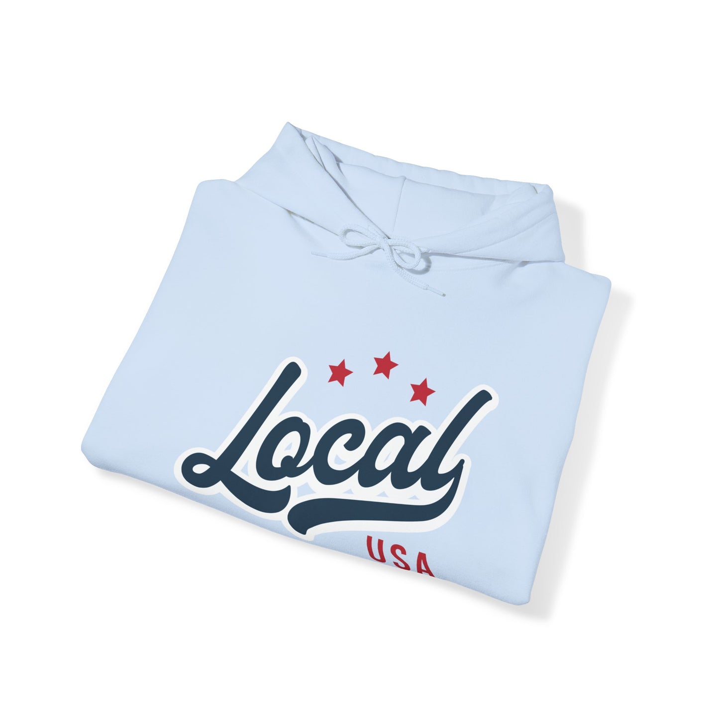 LOCALusa Baseball Unisex Hooded Sweatshirt